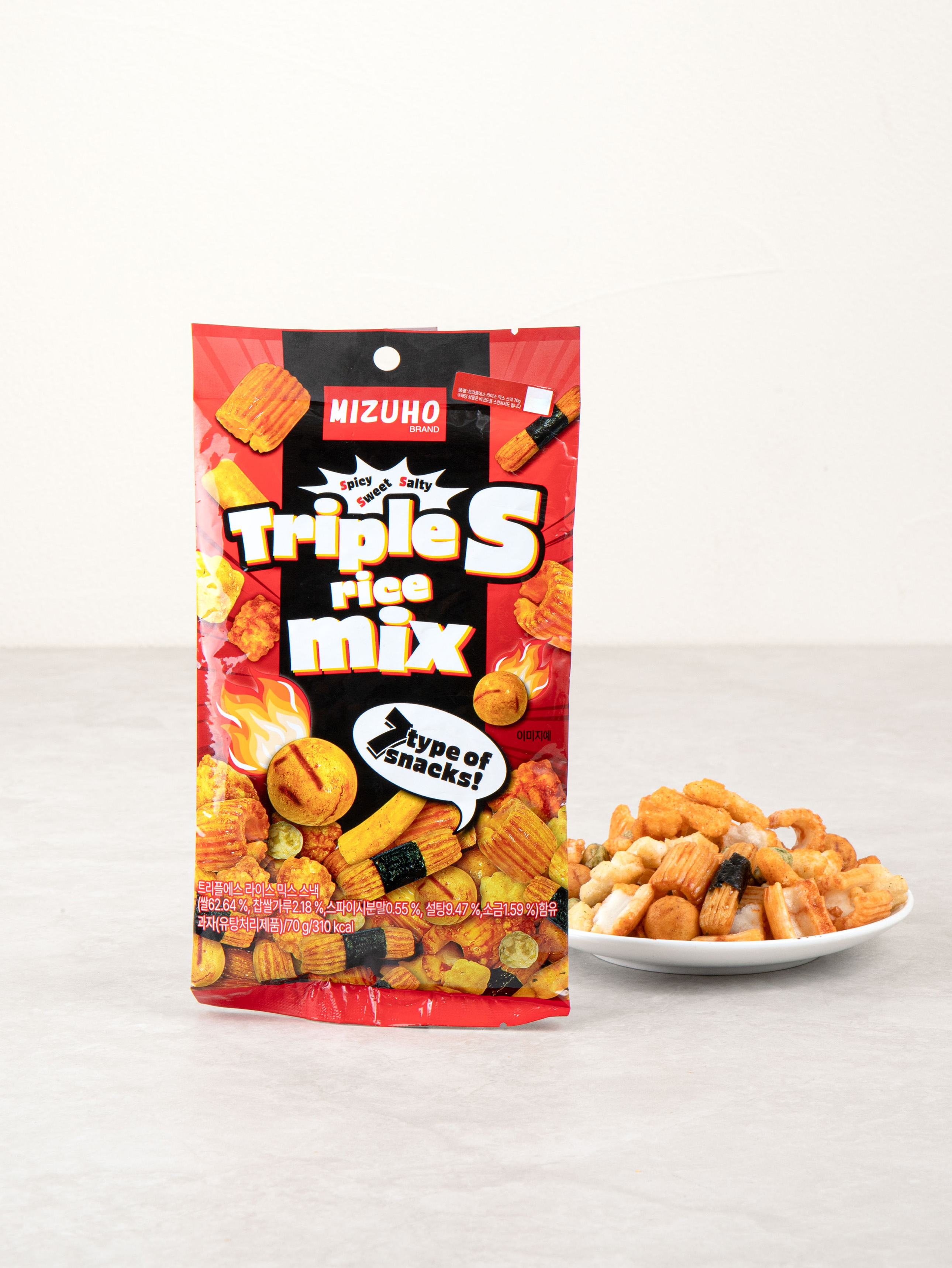 트리플에스 라이스 믹스 스낵 70 g