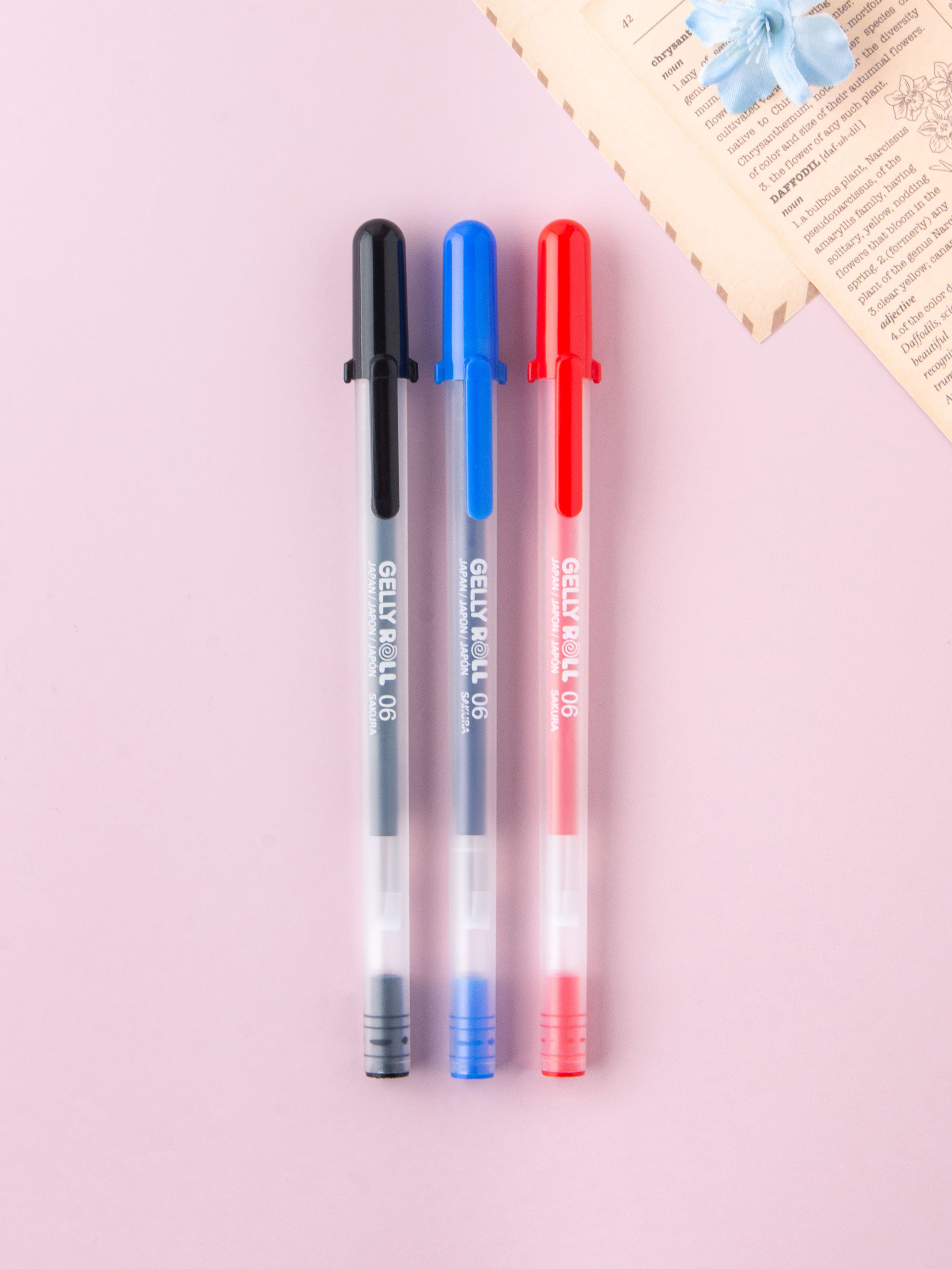 사쿠라 겔리롤 파인 0.6 mm 3개입