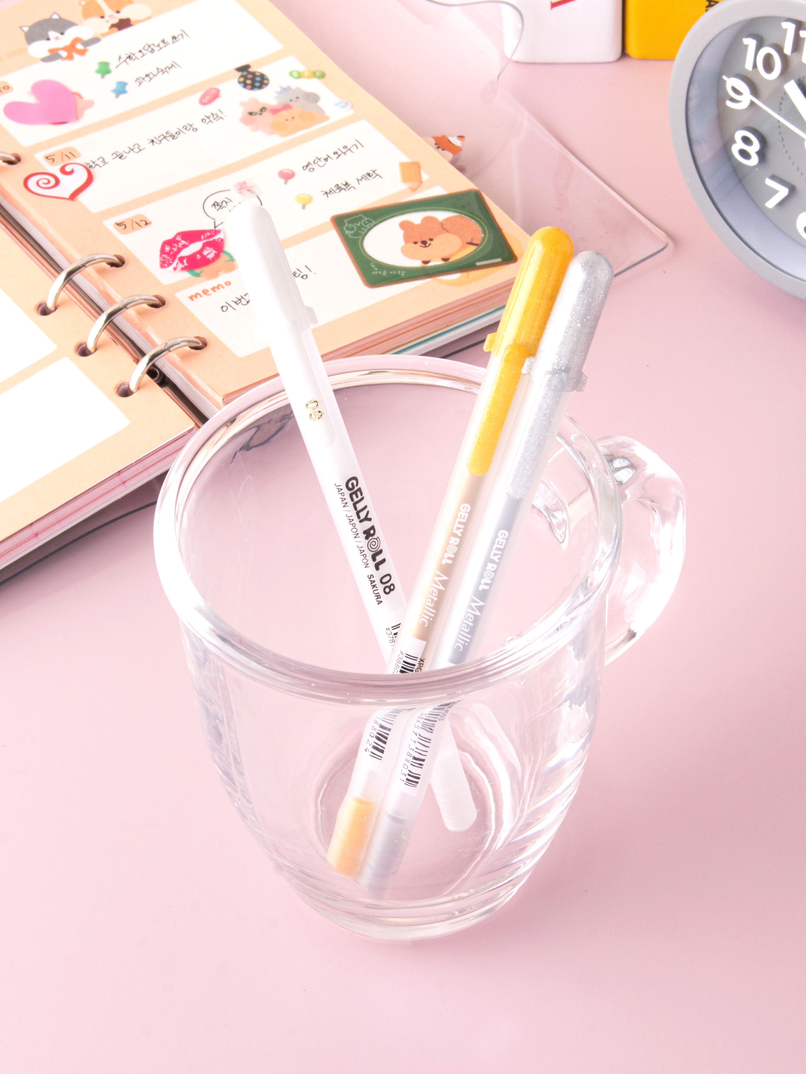 Набор гелевых ручек Sakura Gelly Roll Metallic 3 шт.