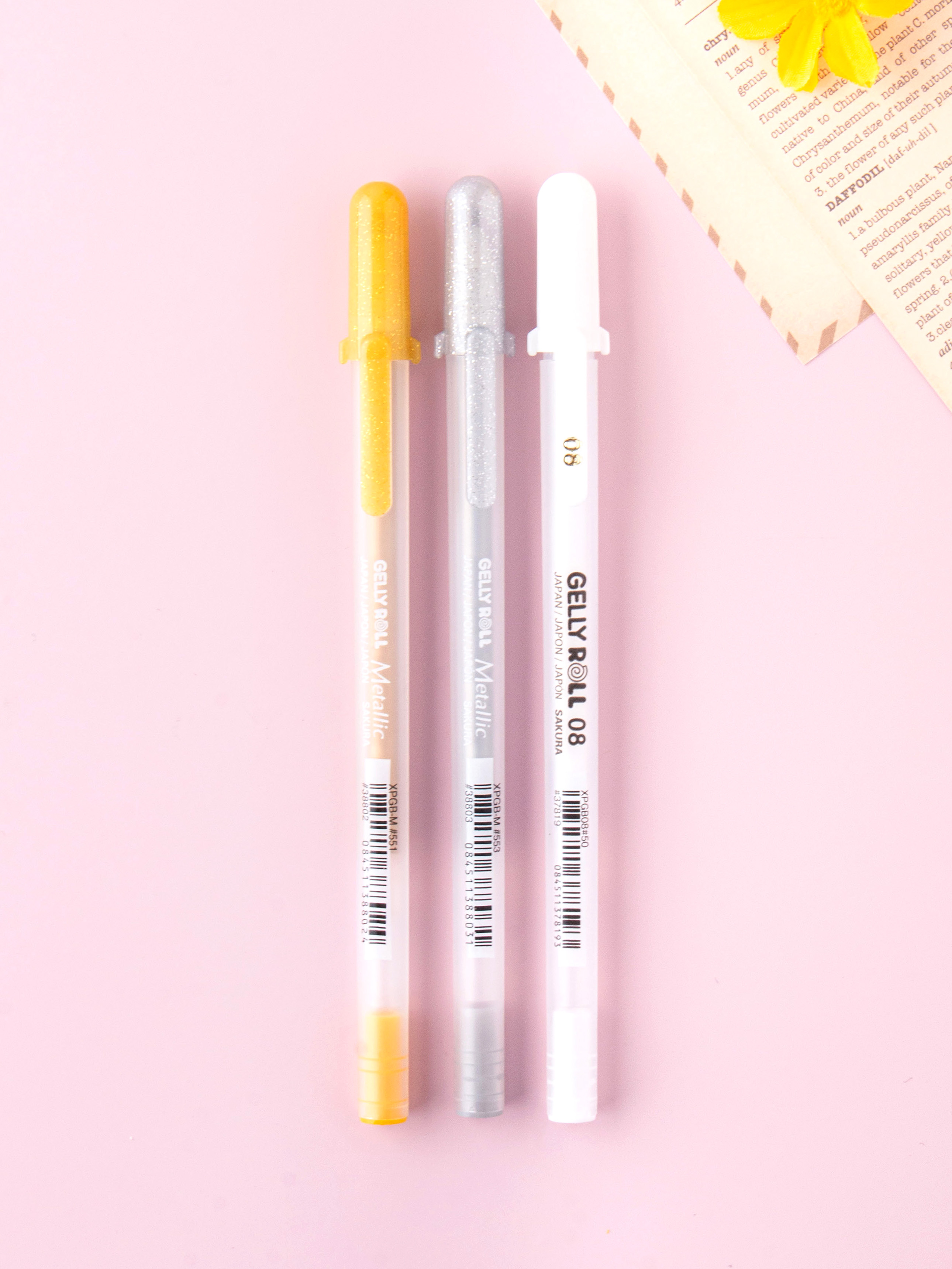 사쿠라 겔리롤 메탈릭 1.0/1.0/0.8 mm 3개입