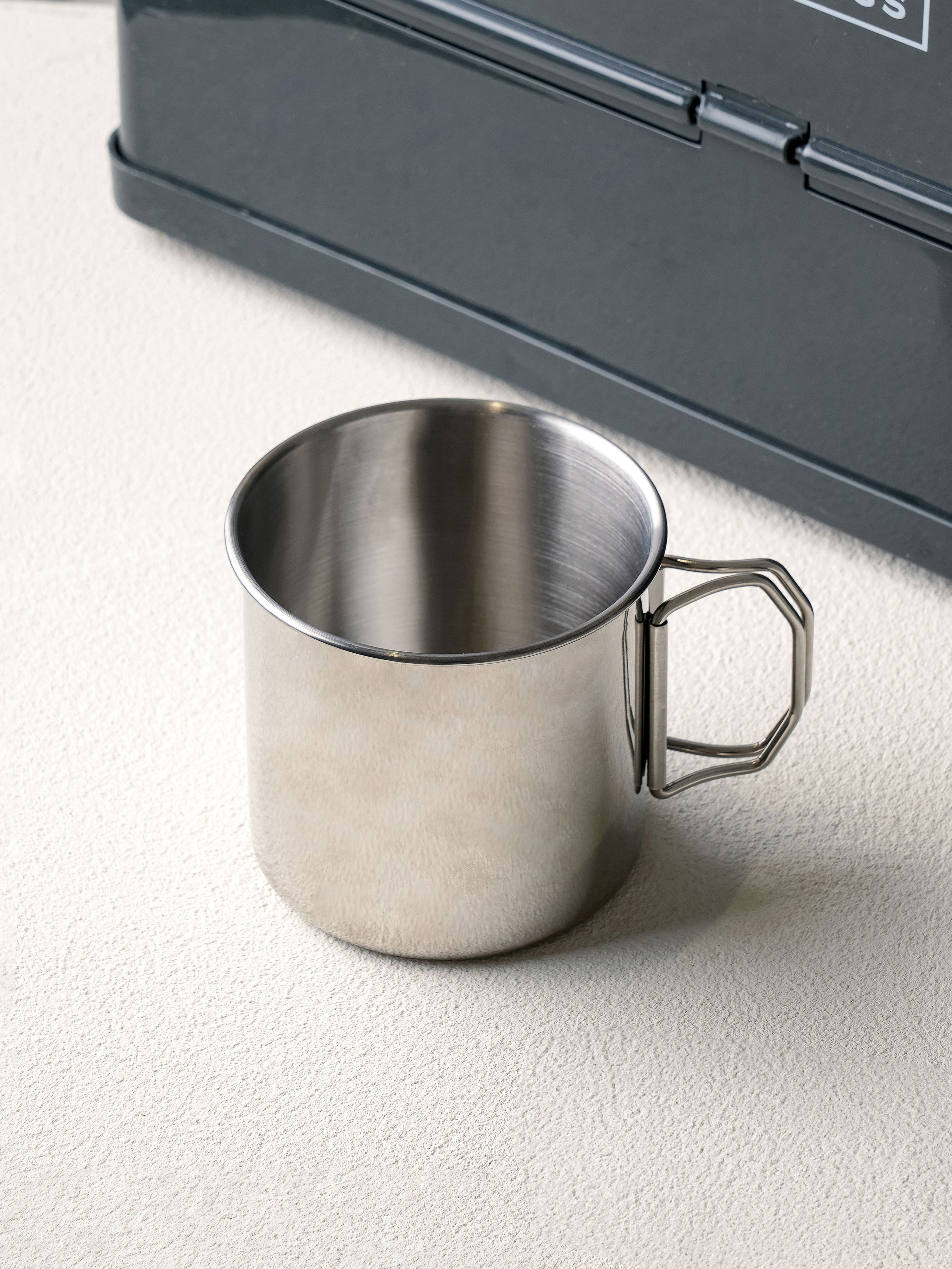 캠핑 접이식 스테인리스 머그컵 500 ml