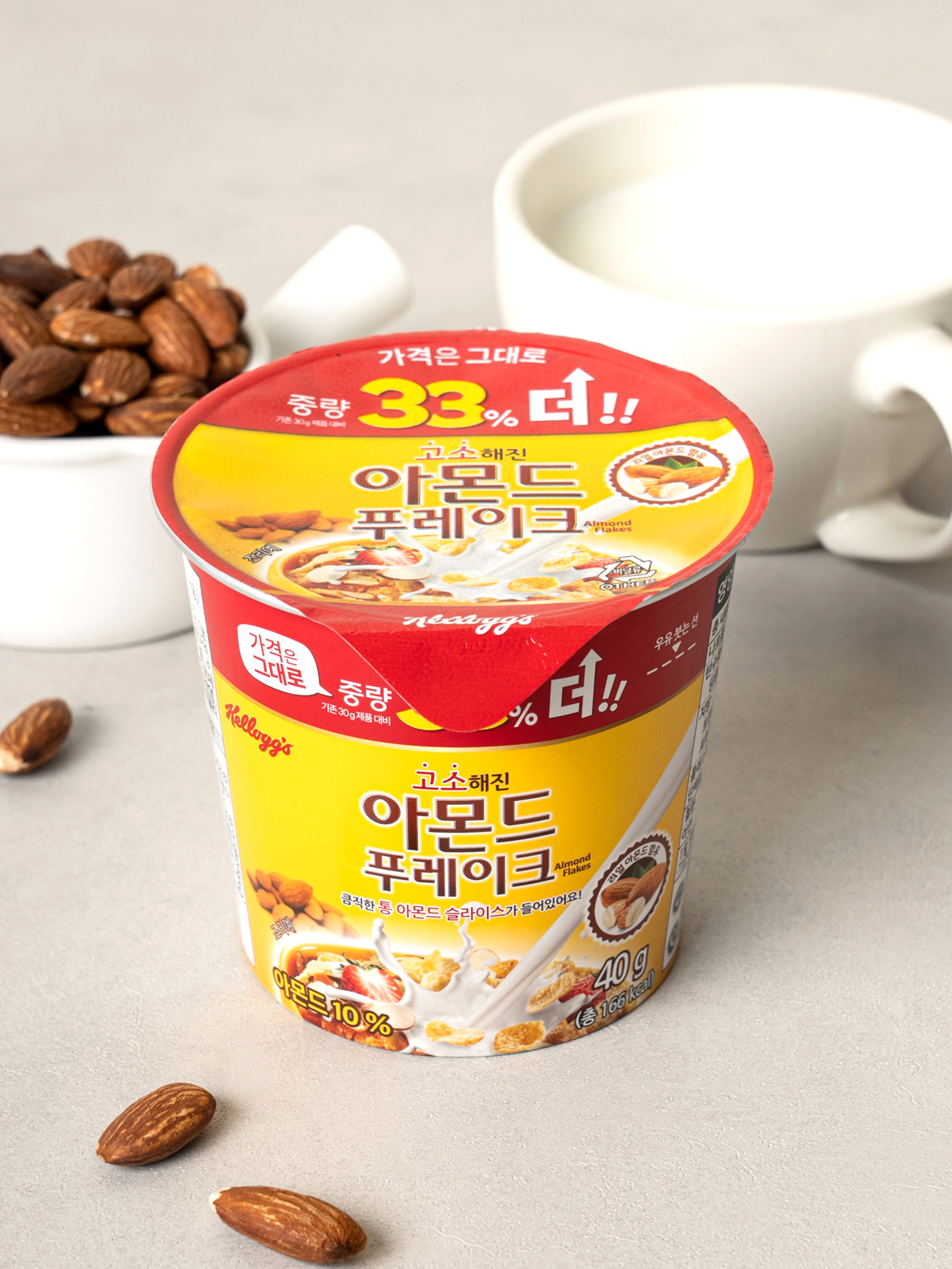 농심 아몬드 푸레이크 컵 40 g