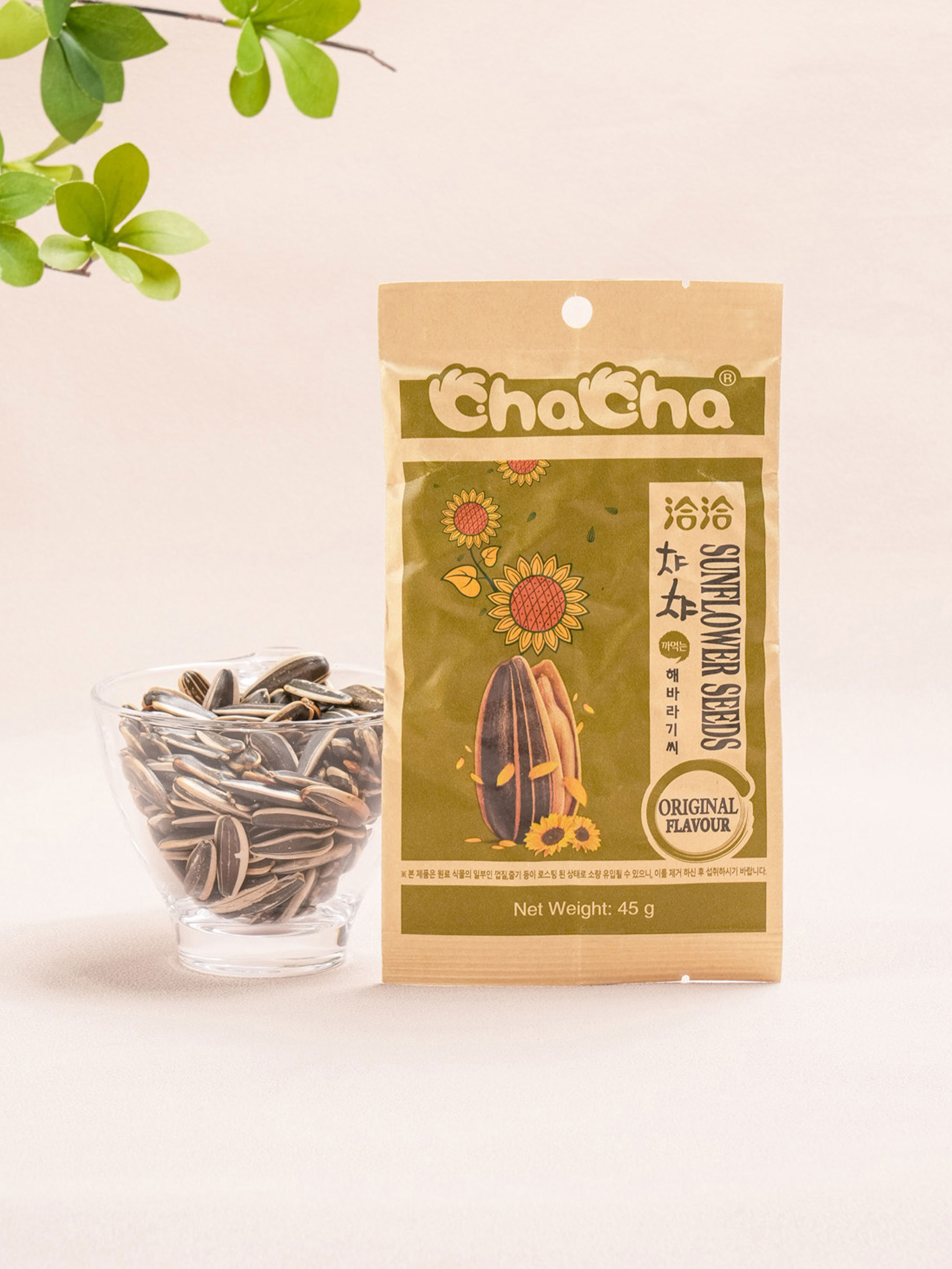 Семечки подсолнечника ChaCha, 45 г