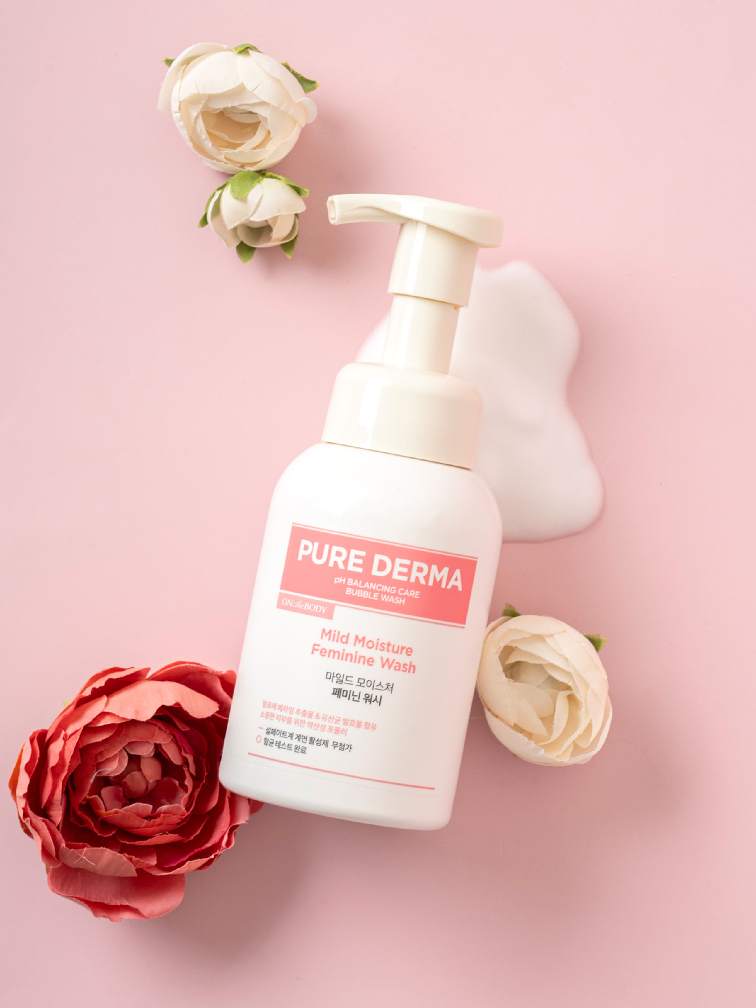 온더바디 퓨어더마 마일드 모이스처 여성 청결제 300 ml