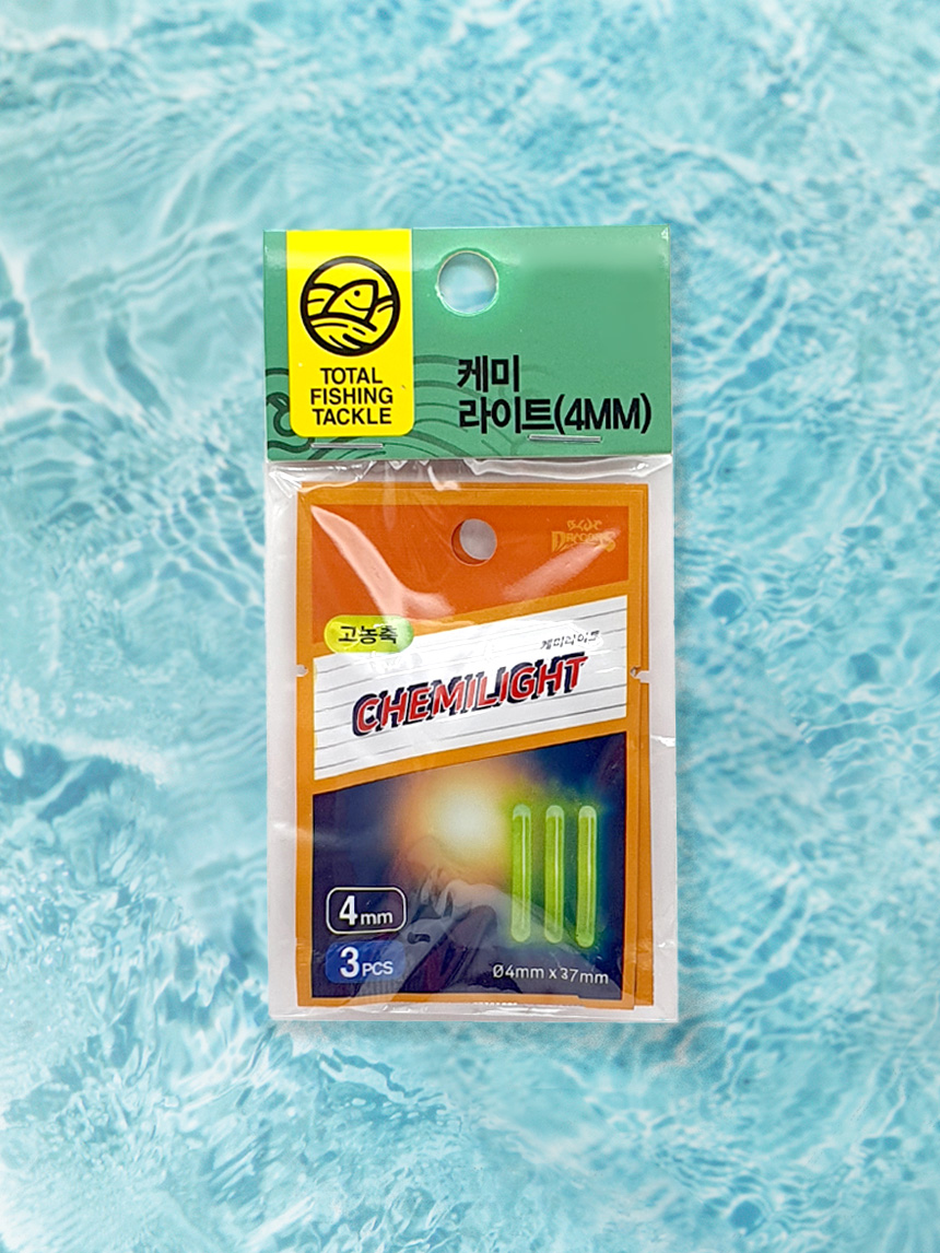 낚시) 케미라이트 4mm 3개입