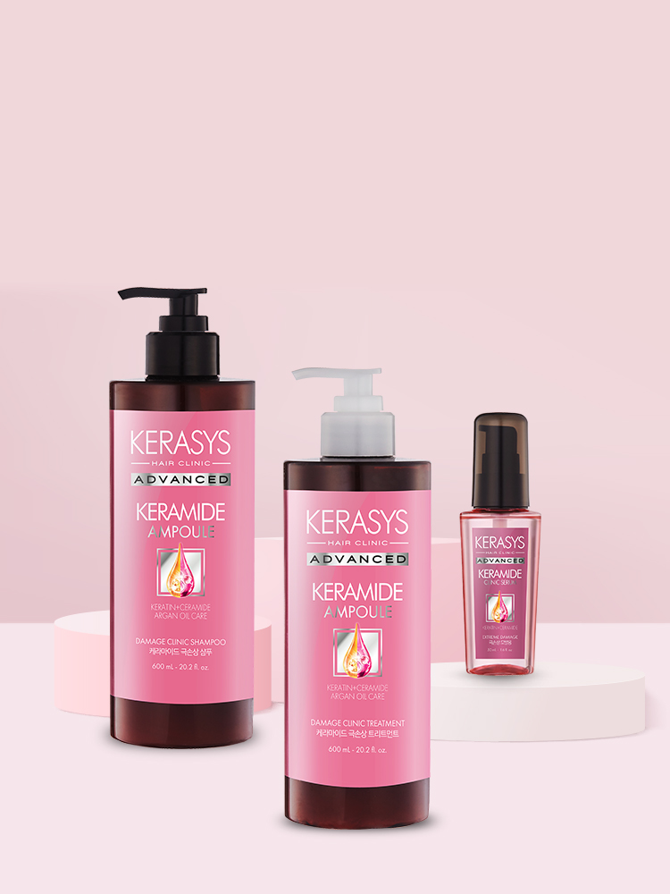 케라시스 케라마이드 극손상 클리닉 샴푸 600 ml