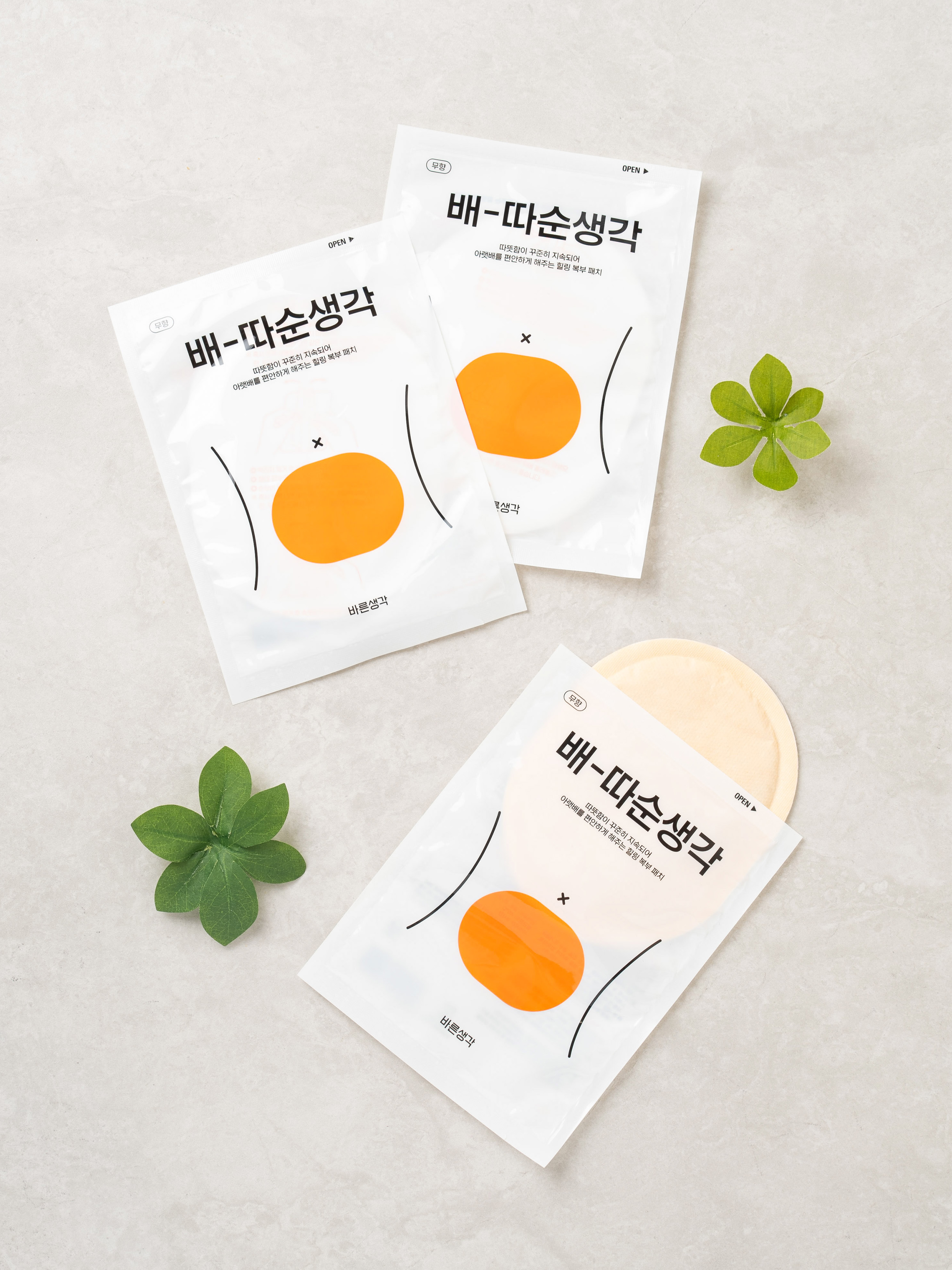 바른생각 배따순생각 3개입 무향