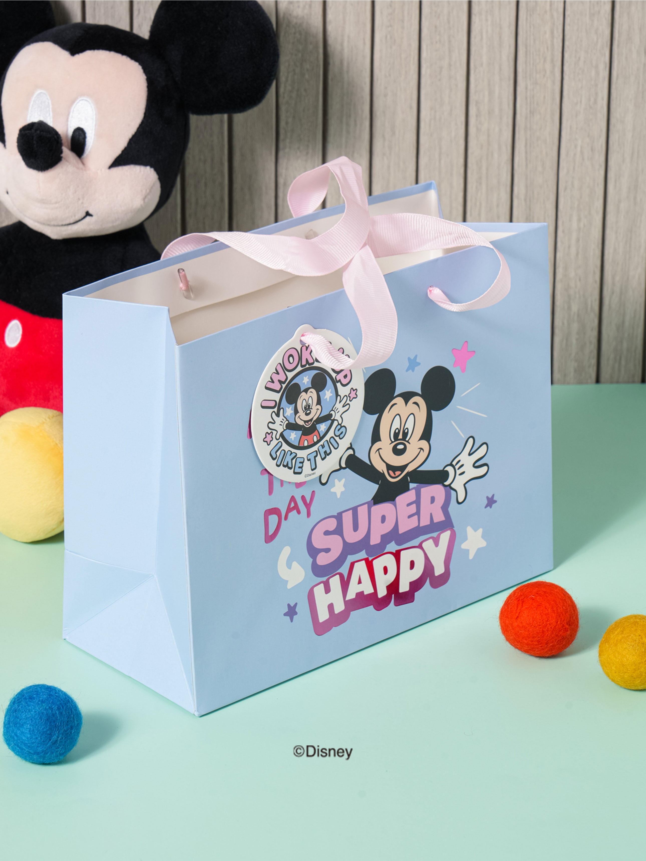 Disney Mickey Friends мини-пакет для открытки розовый