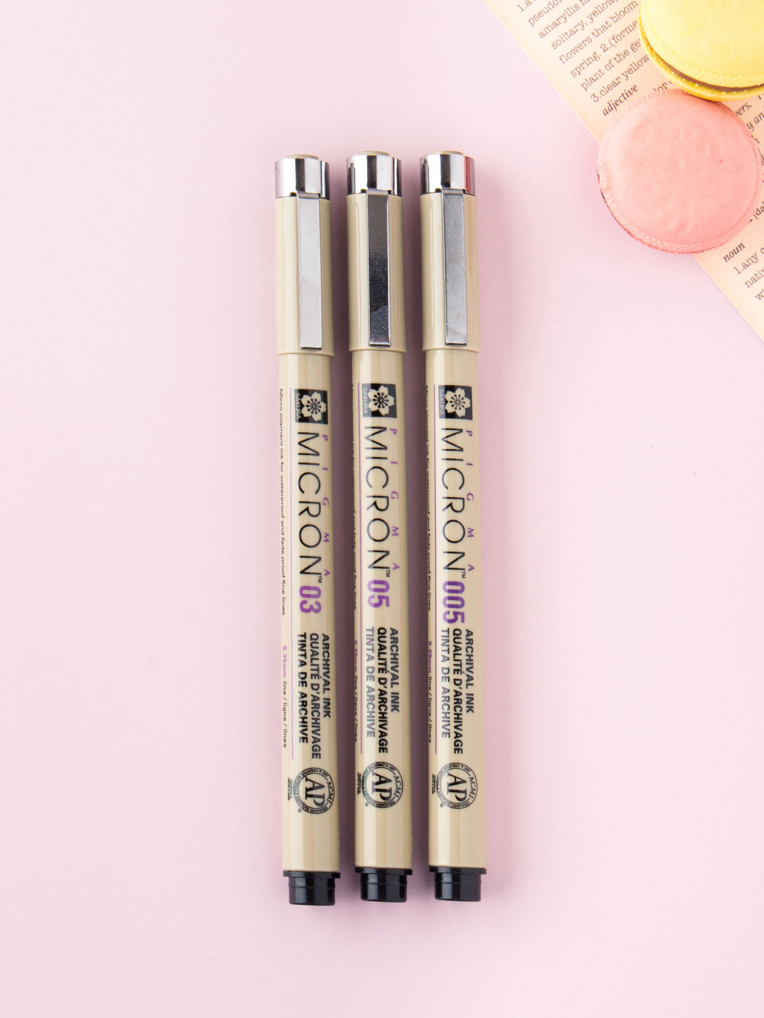 사쿠라 피그마 0.2/0.35/0.45 mm 3개입