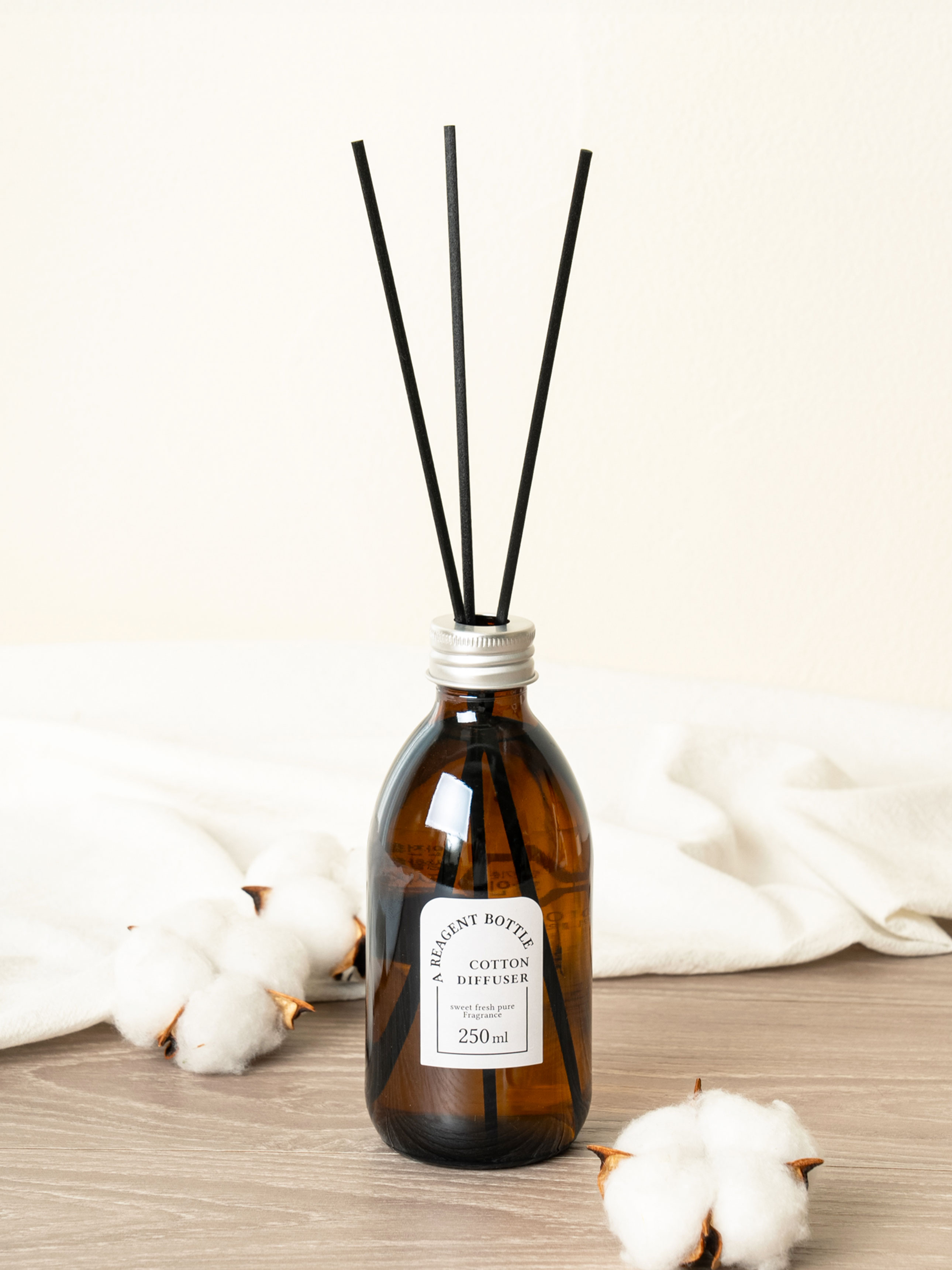 시약병 디퓨저 250 ml 코튼 향