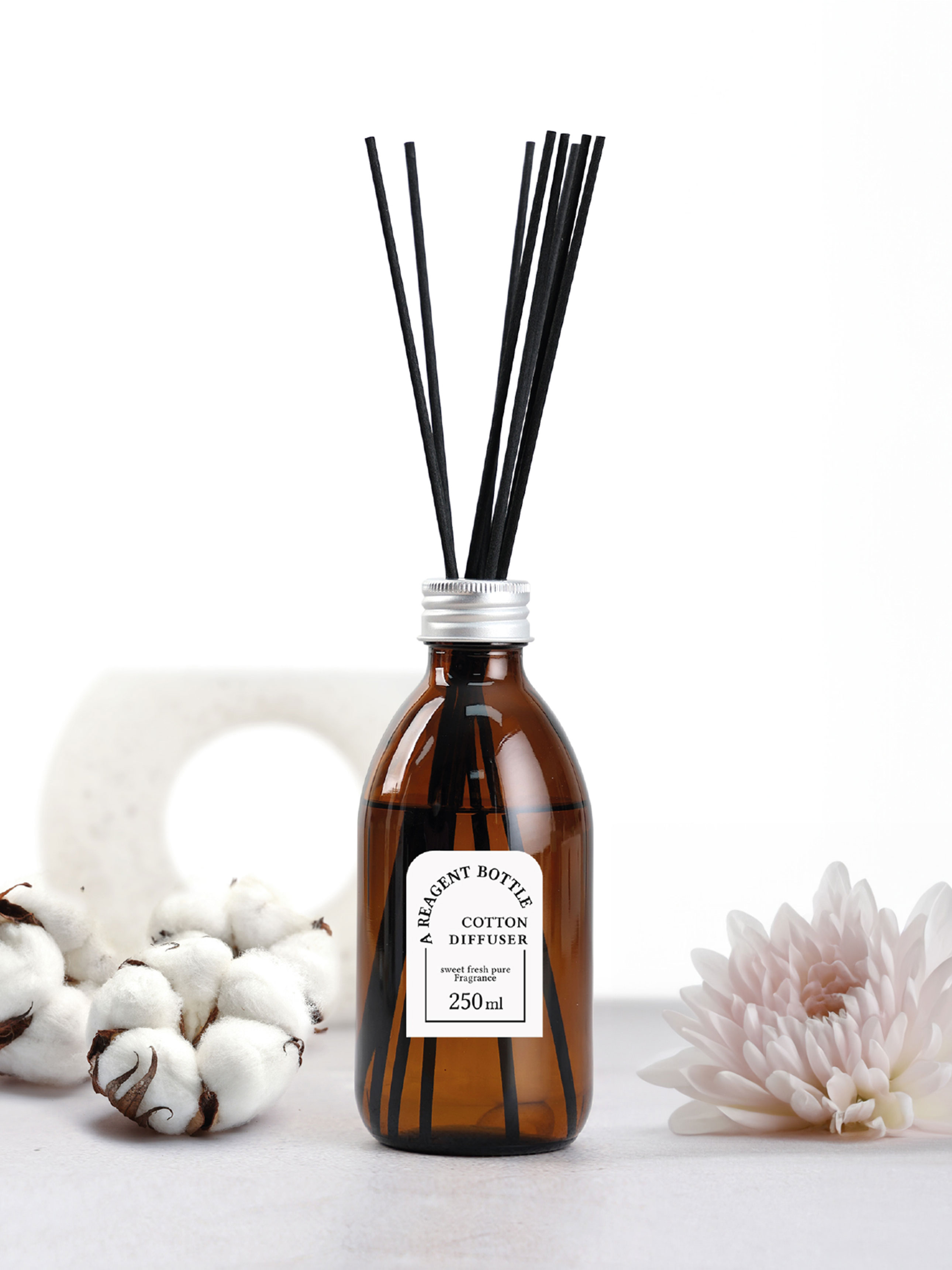 시약병 디퓨저 250 ml 코튼 향