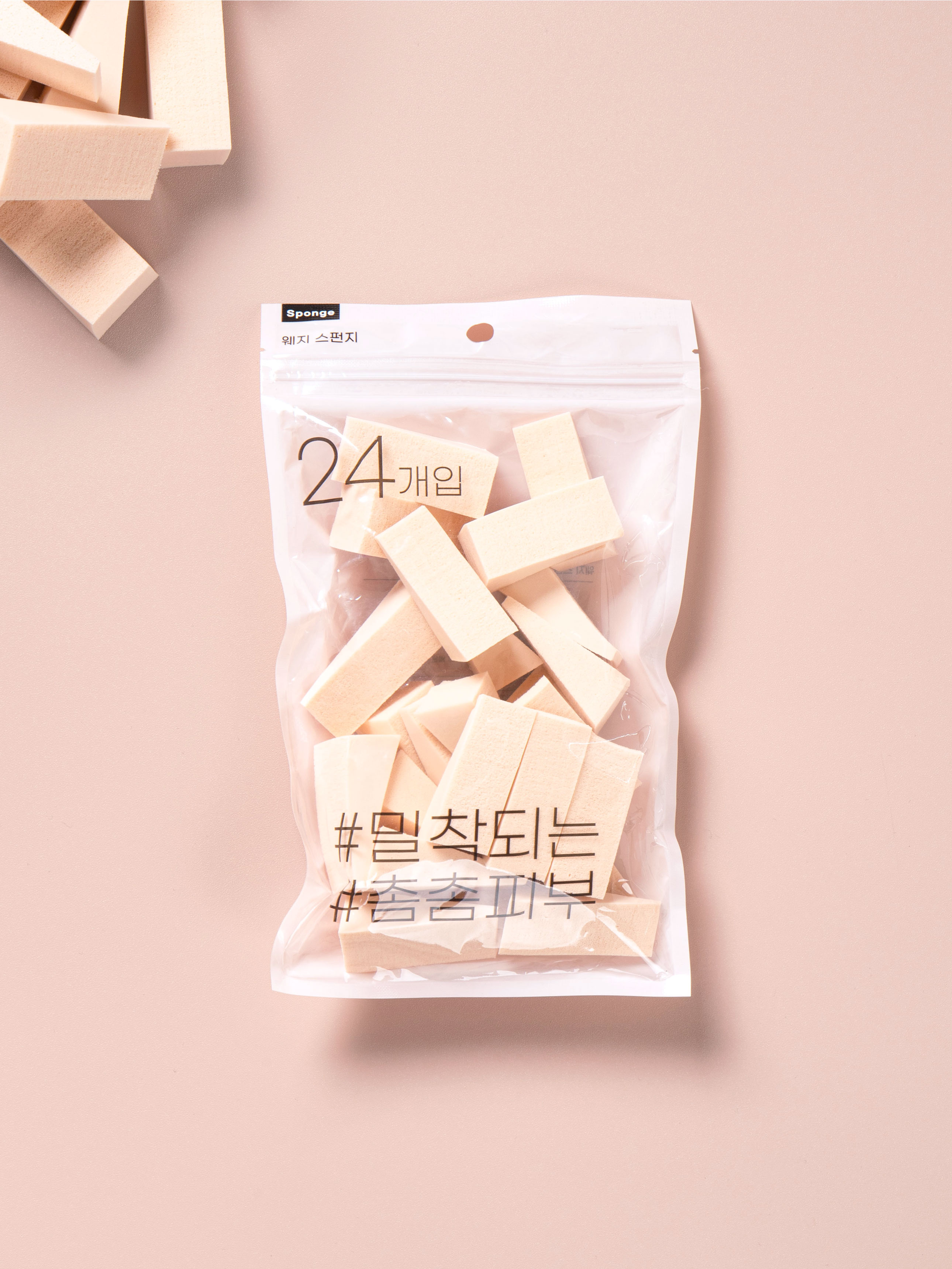 삼각 퍼프 24개입