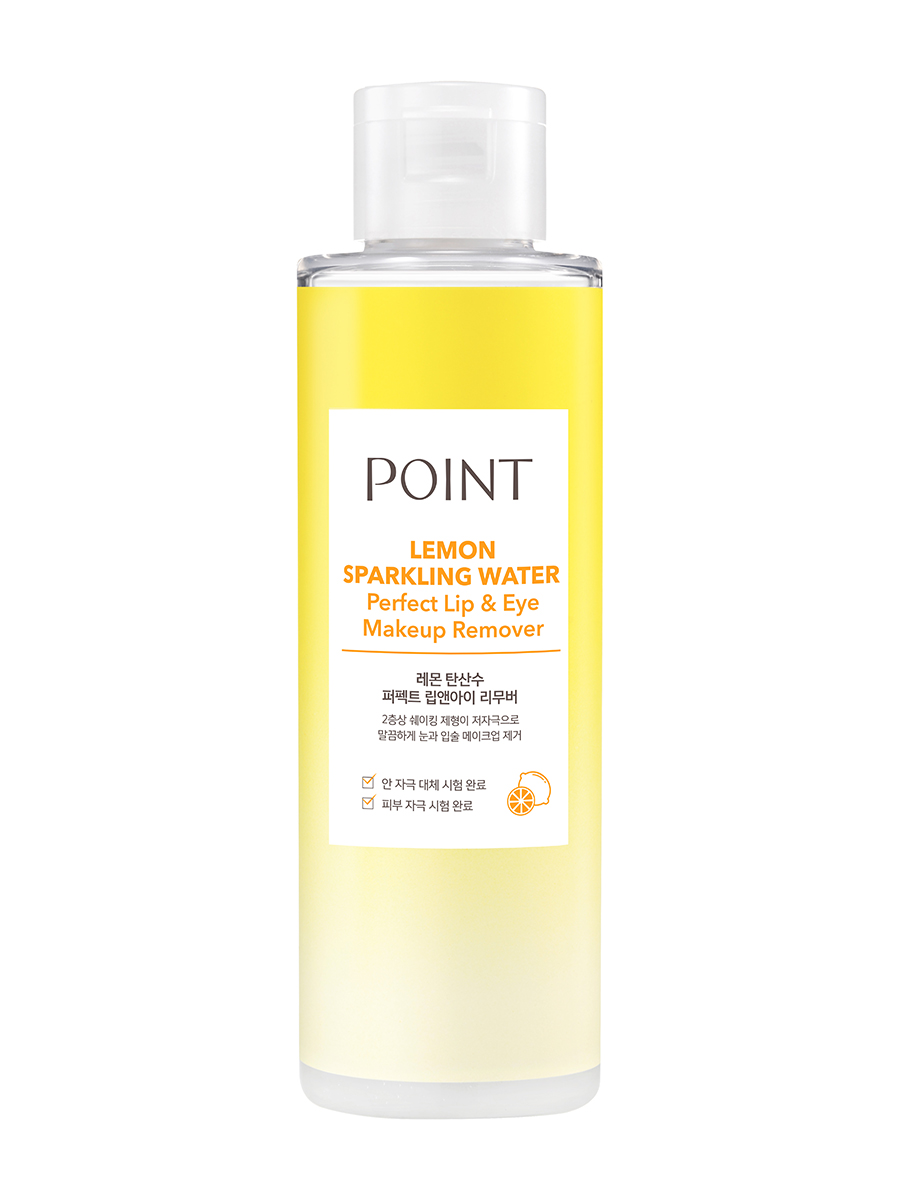 포인트 레몬 탄산수 퍼펙트 립 앤 아이 리무버 150 ml