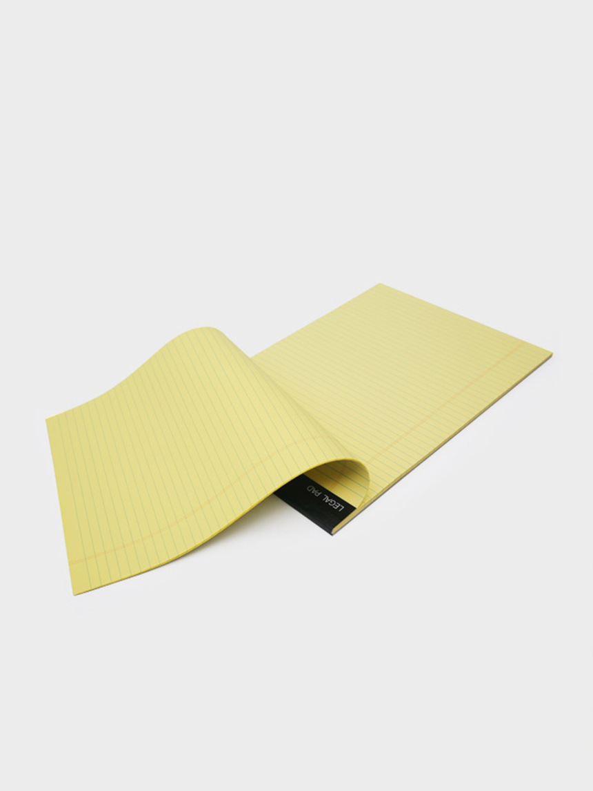 Блокнот A4 Legal Pad Yellow 50 л.