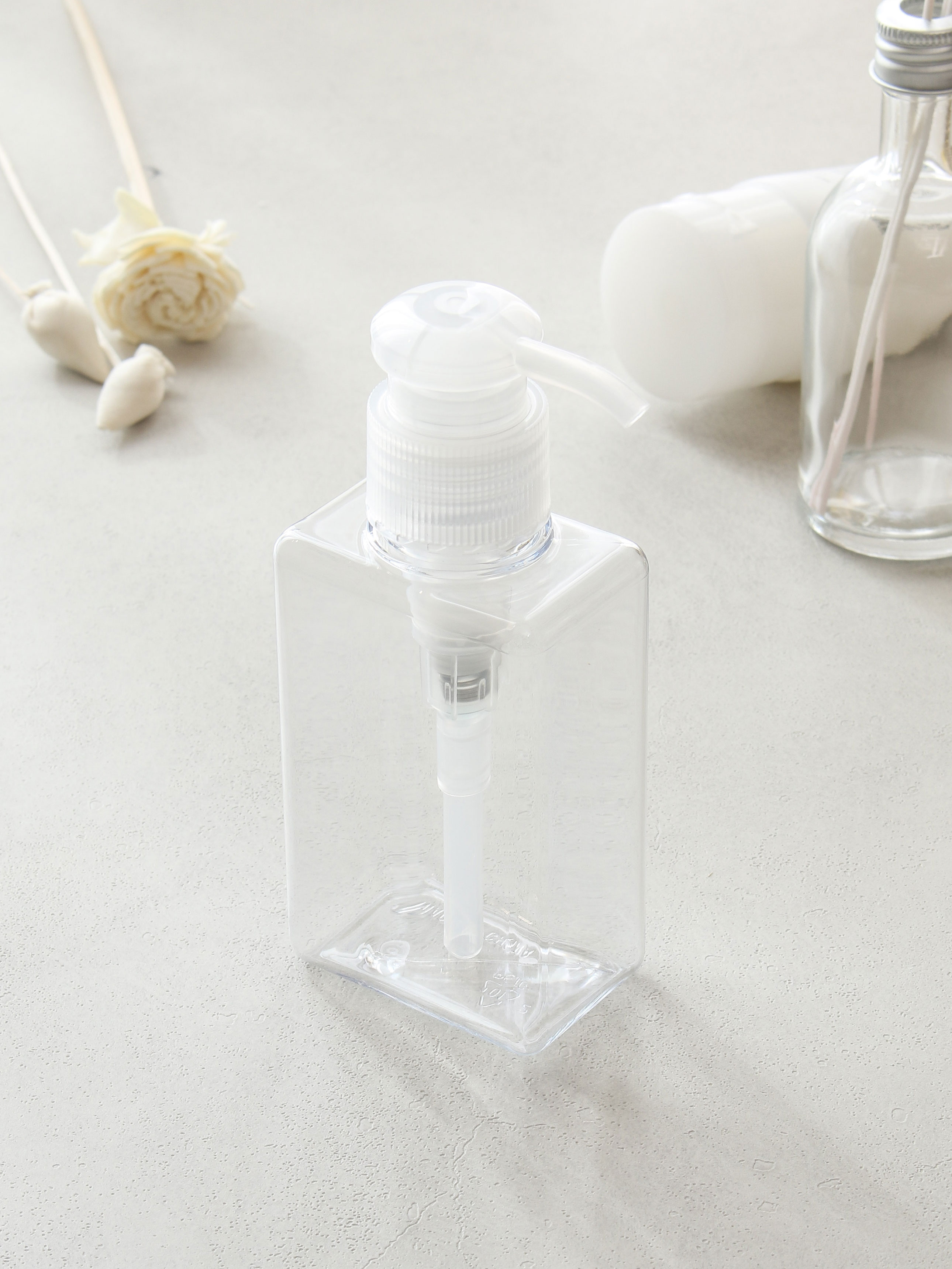 직사각 펌프용기 100ml
