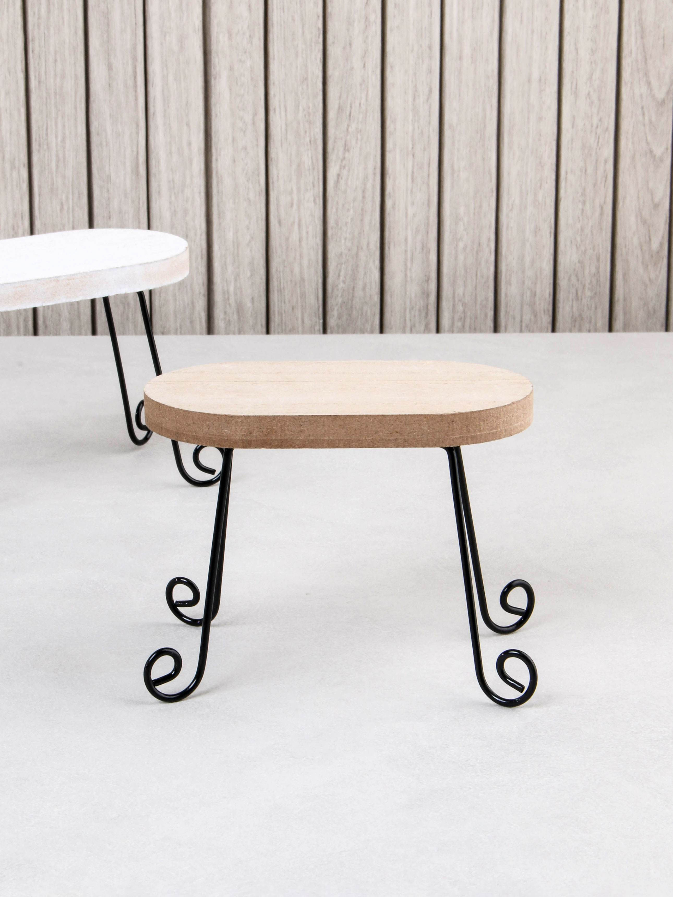 미니 철제다리 테이블