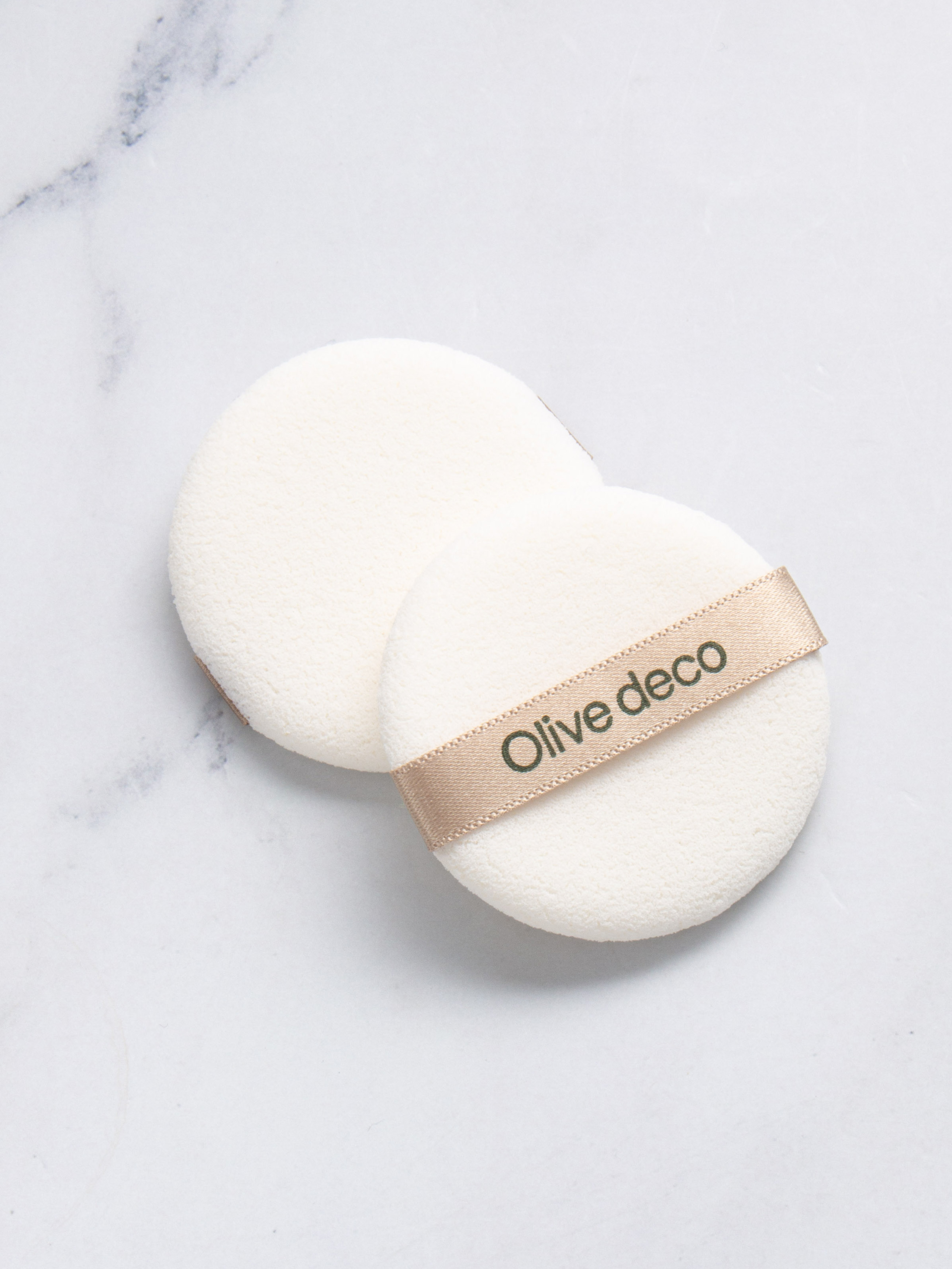 Круглые спонжи Olive Deco Caron 2 шт.