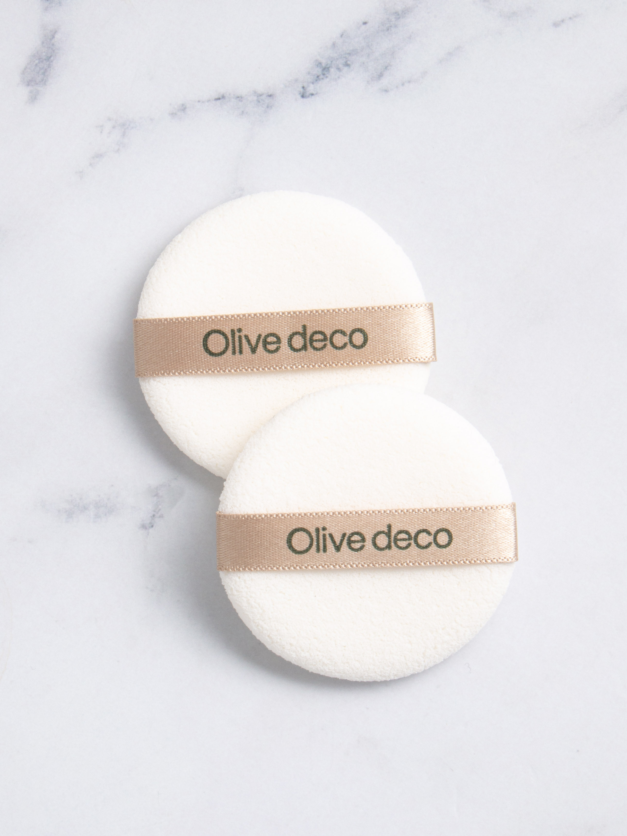 Круглые спонжи Olive Deco Caron 2 шт.