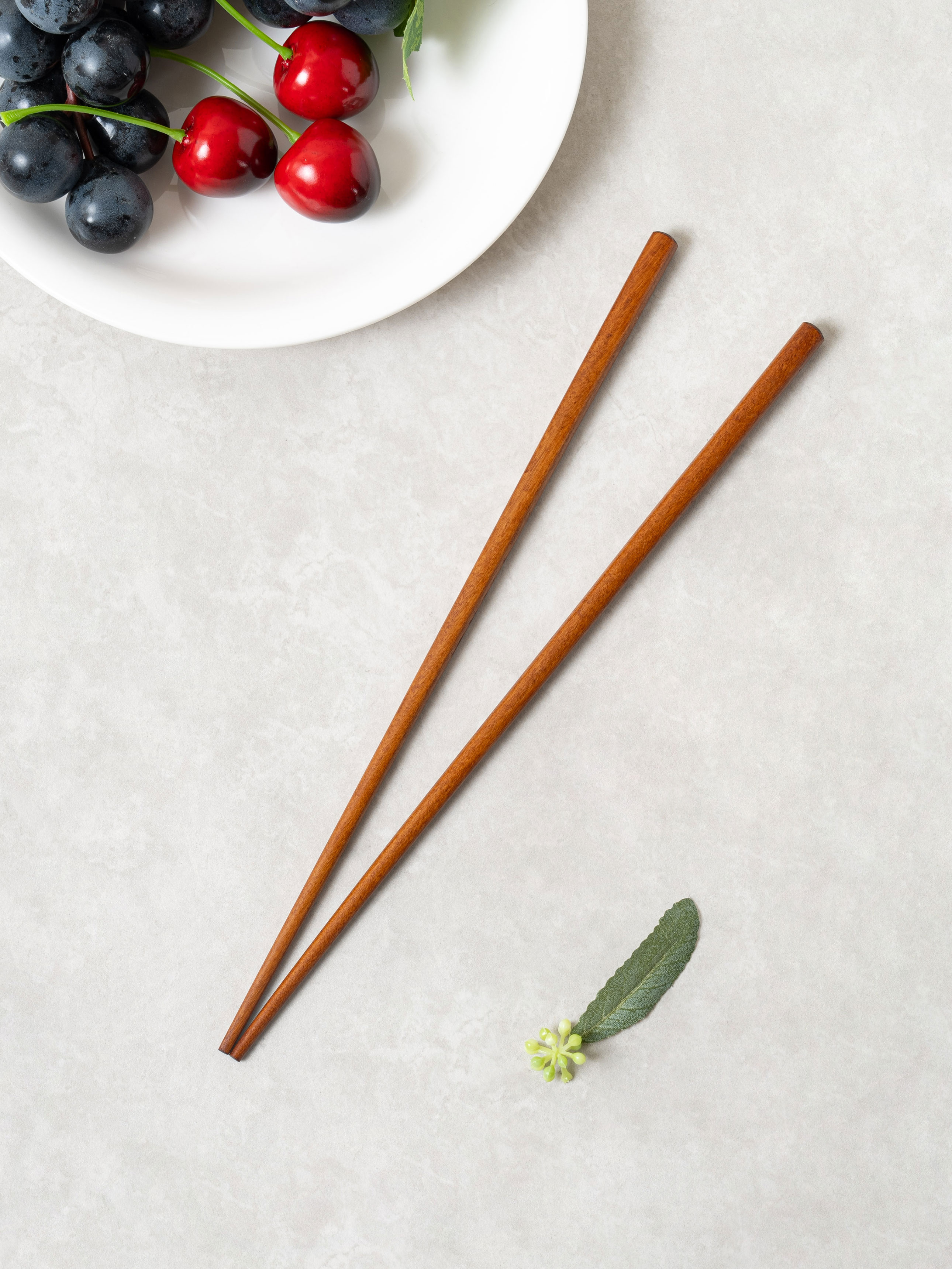 천연 옻칠 나무젓가락 23cm