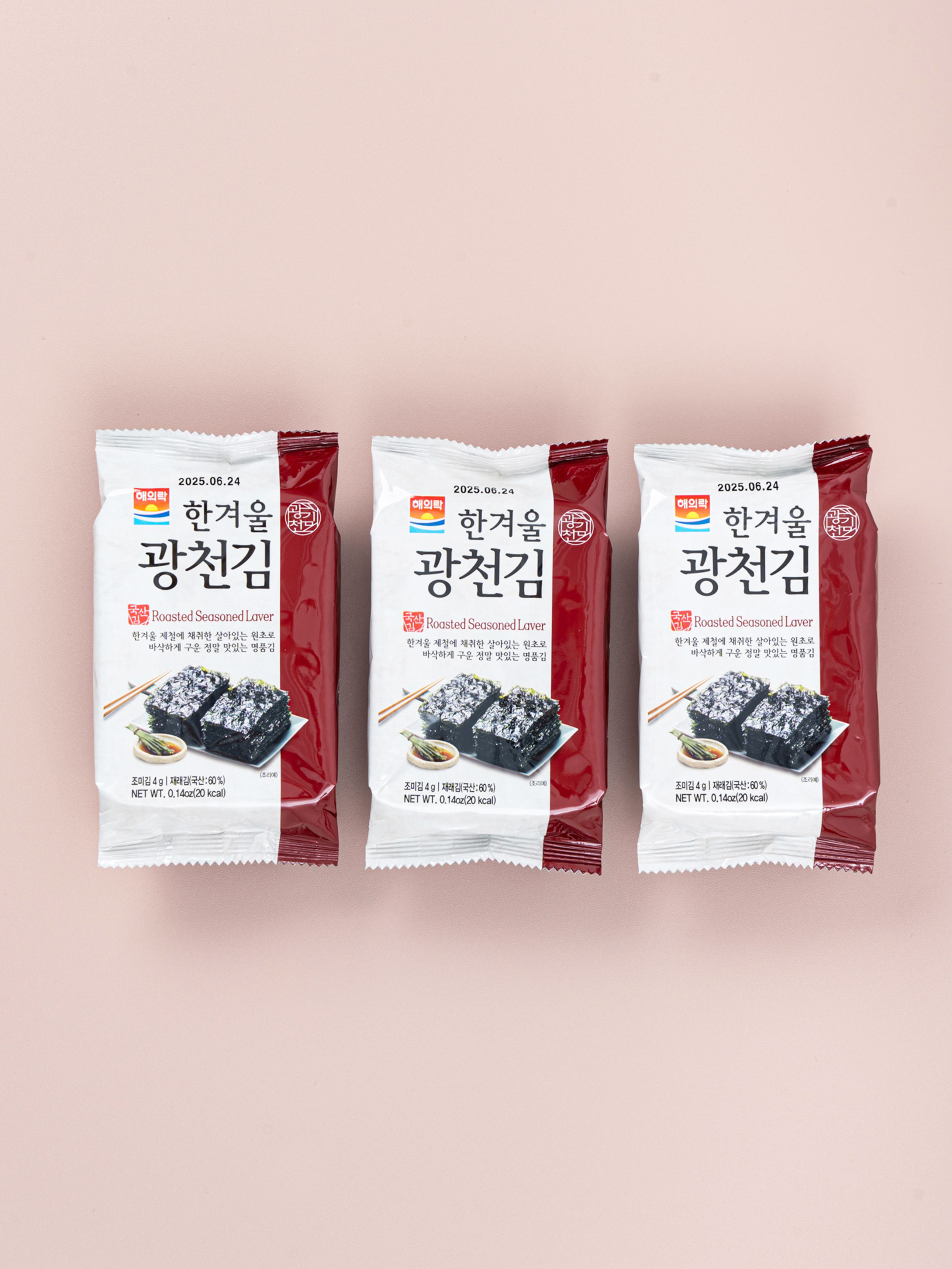 Морская капуста Kwangcheonkim (4 г x 3 шт.)