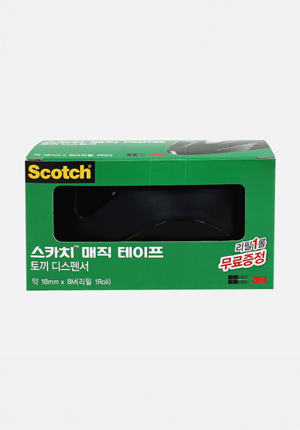3M 토끼 디스펜서 (매직테이프 18mmx8m 포함)