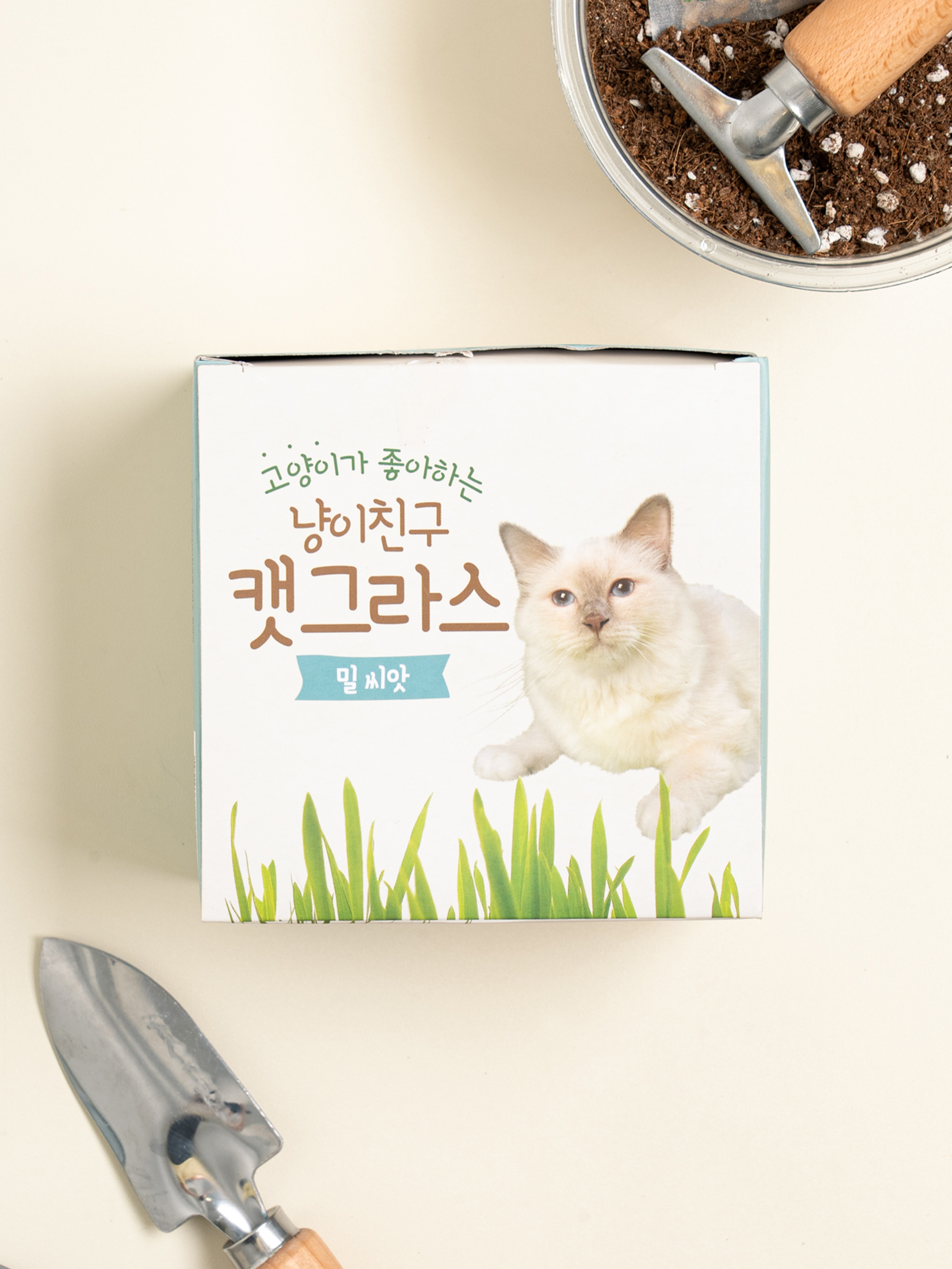 [Pet] Трава для кошек COOM - семена пшеницы