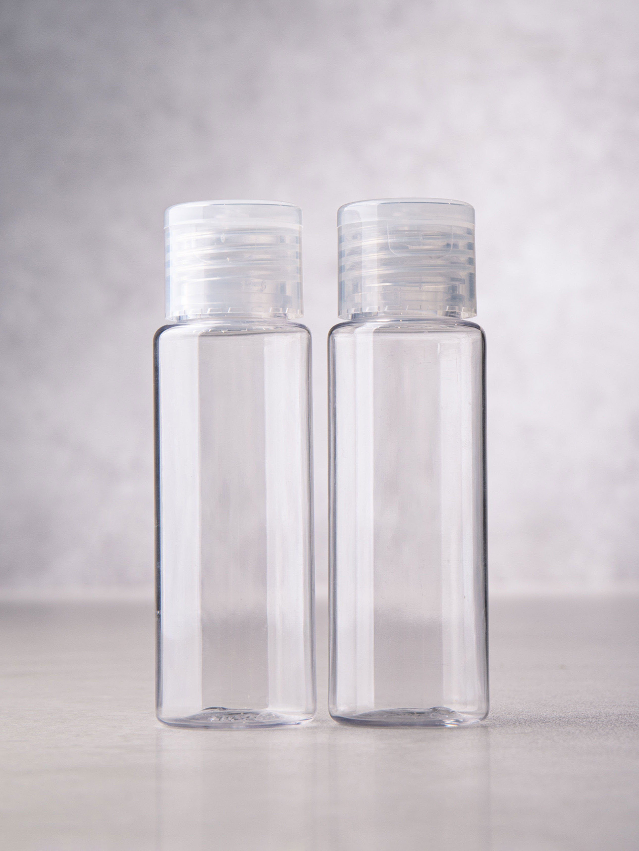 원터치 캡 용기 50 ml 2개입