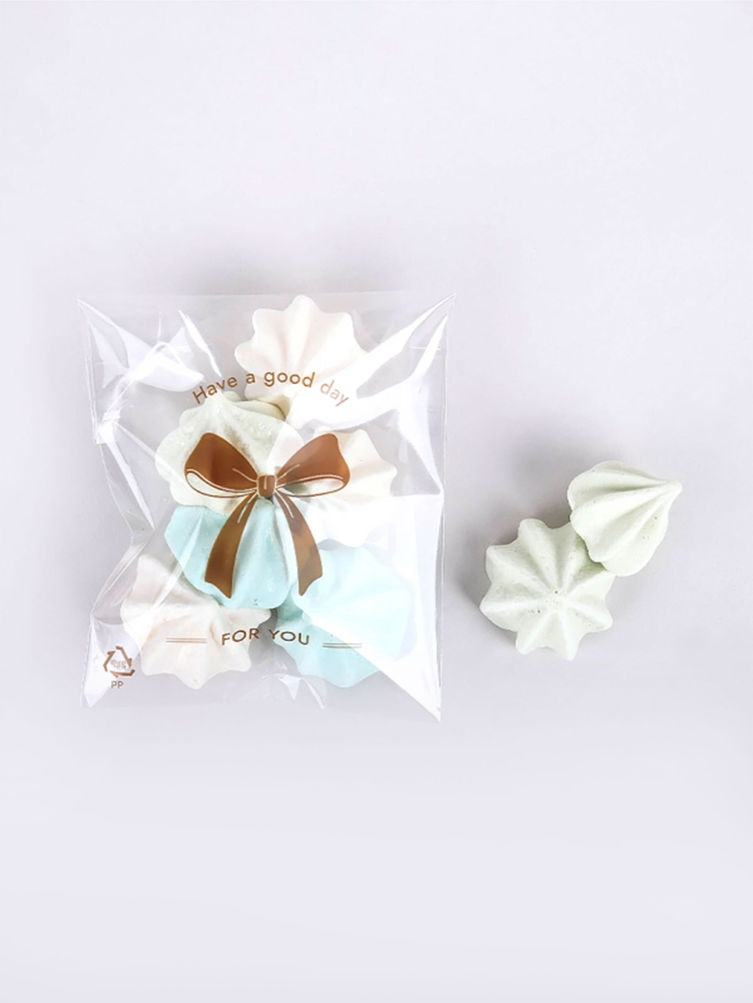 쿠키 포장 봉투 8X9cm 70매