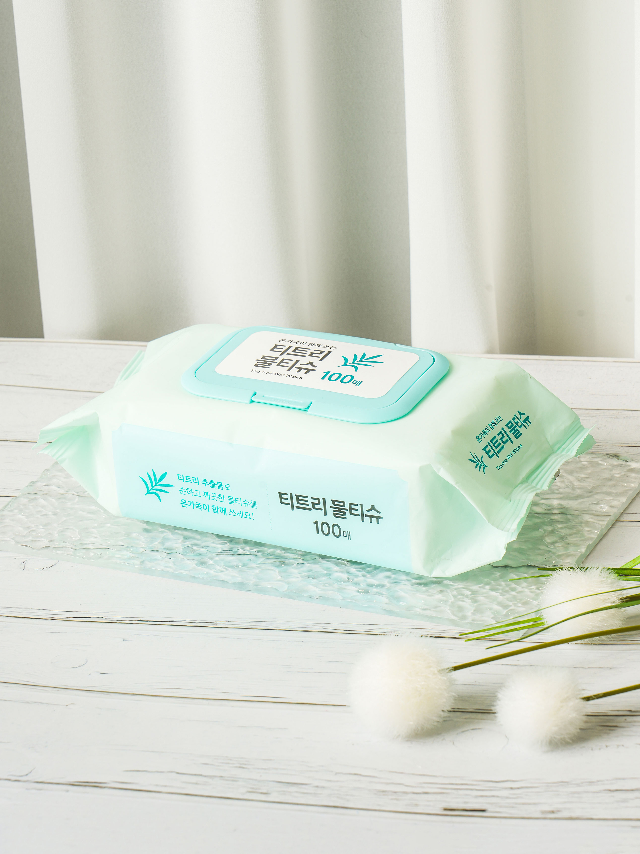 티트리 물티슈 캡형 100매
