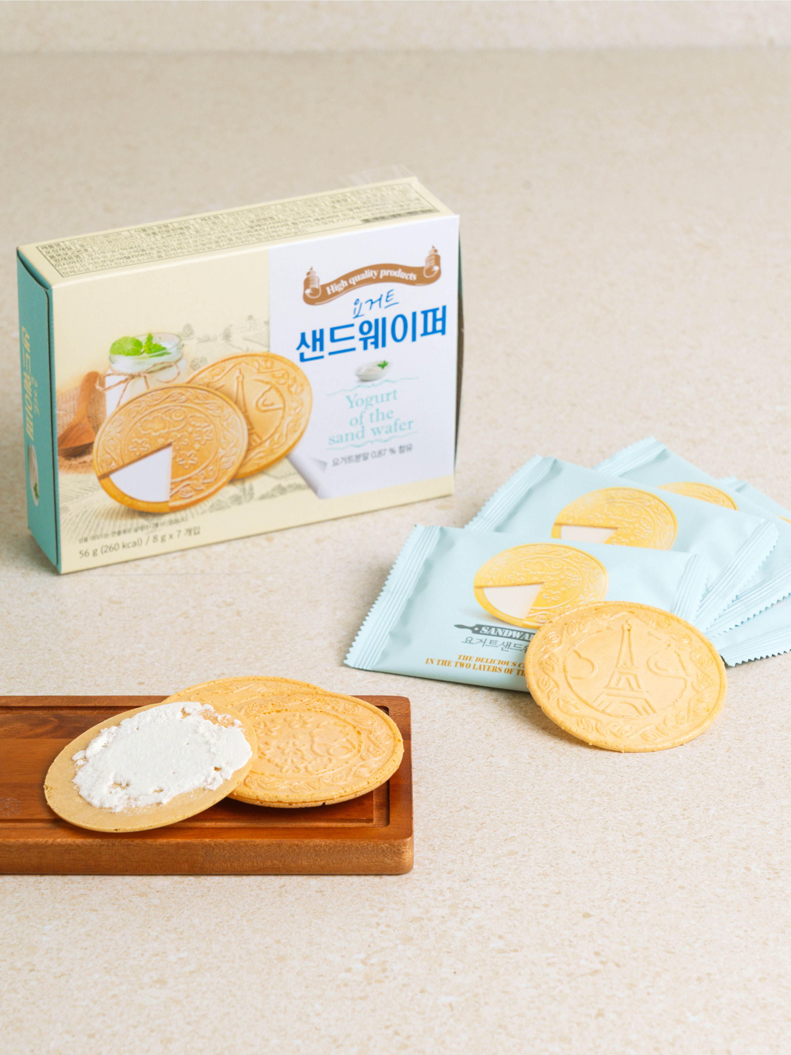 Вафли Yogurt Sand 56 г