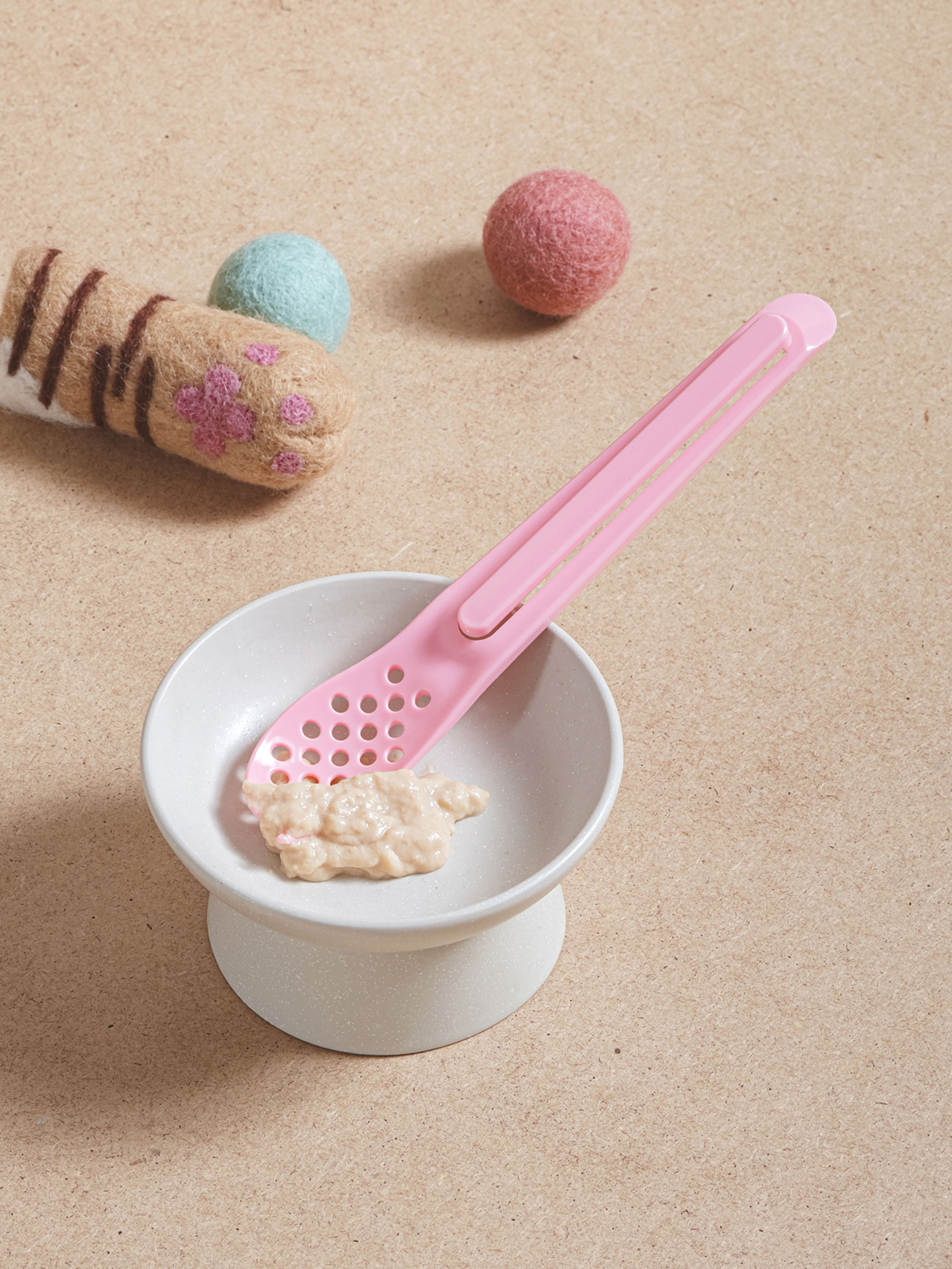 [펫] 일본제 코쿠보 고양이 캔 스푼 18.5 cm