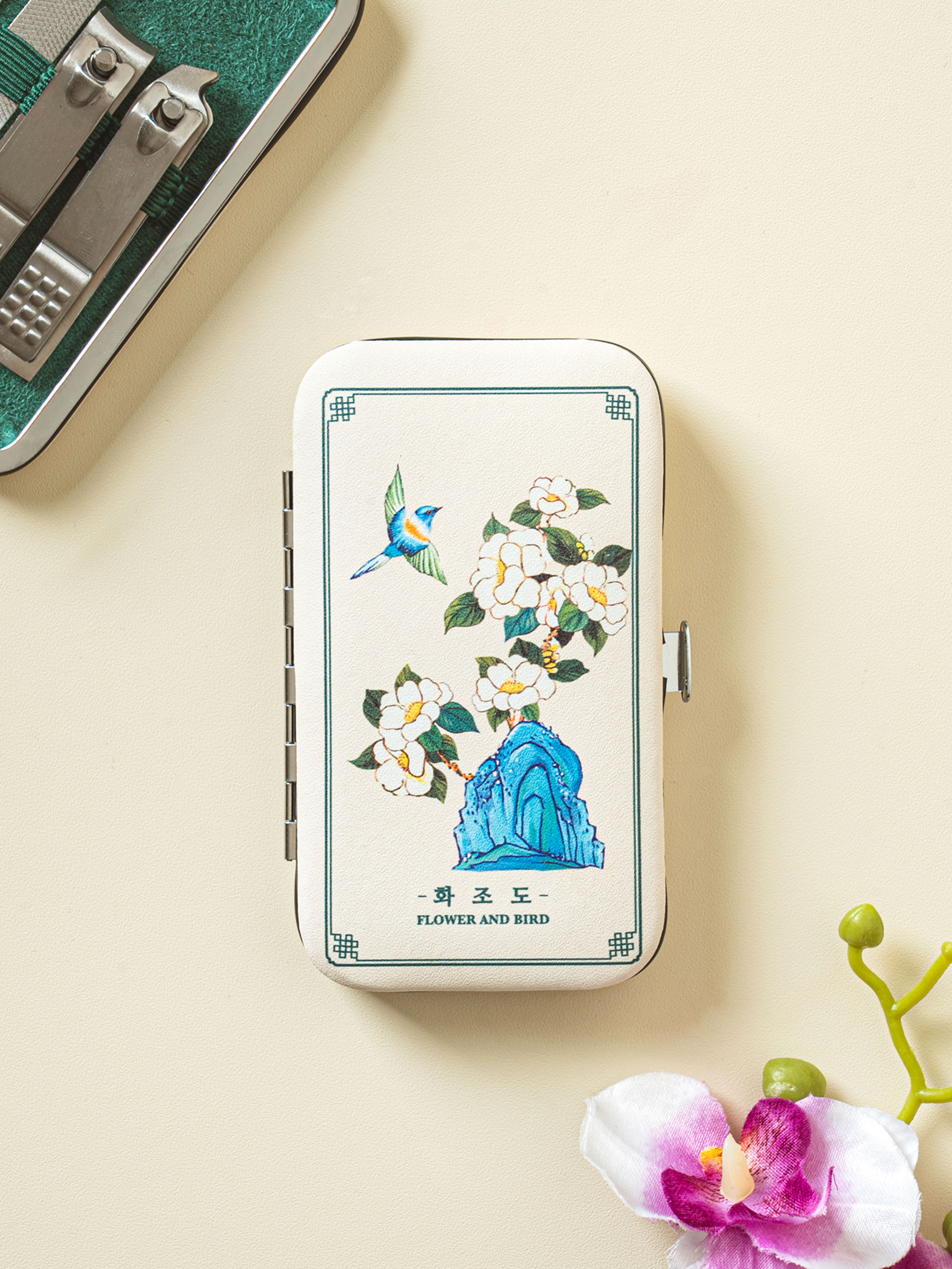 한글 새 민화 손톱 손질 세트