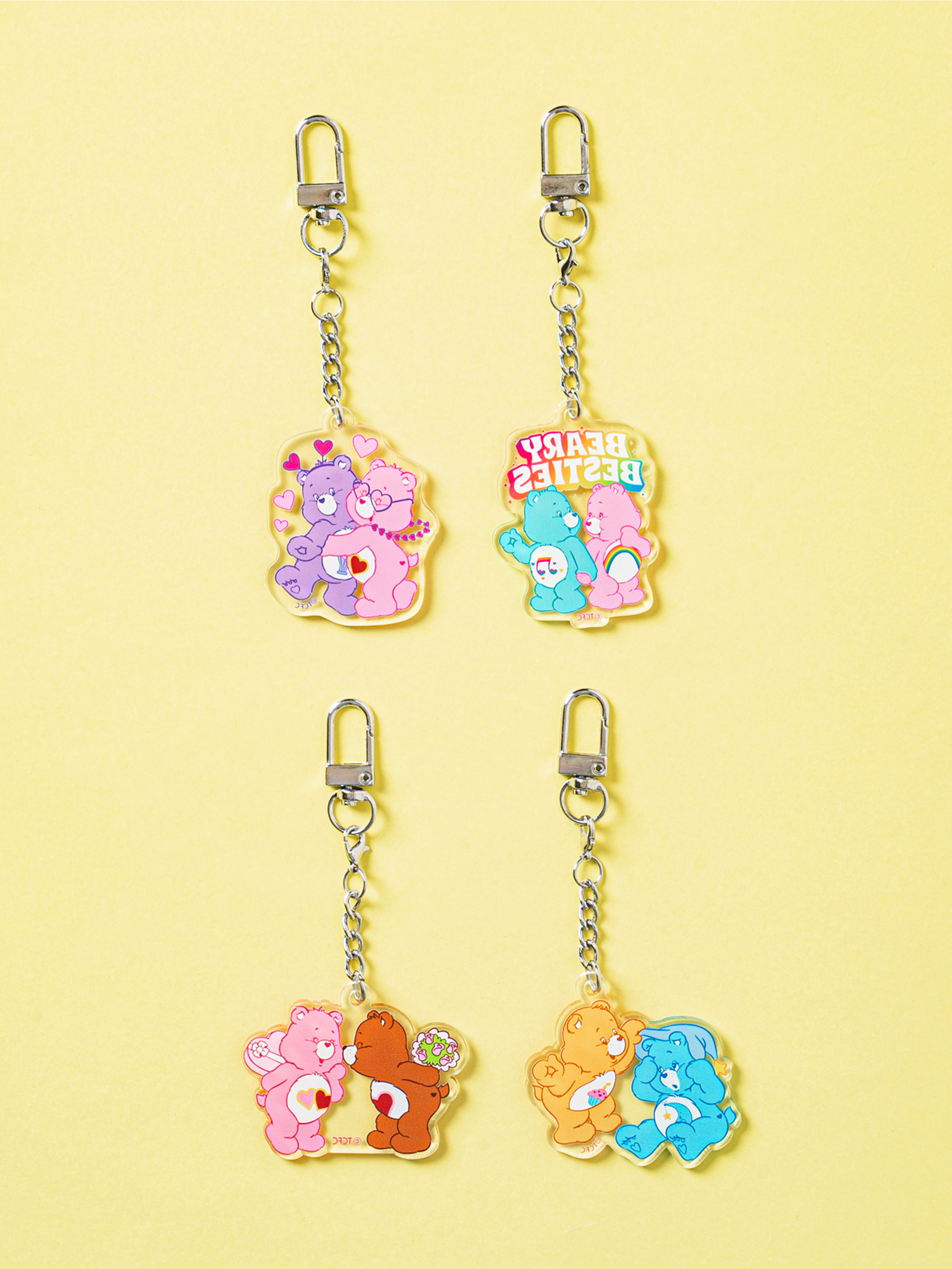 Акриловый брелок Care Bears