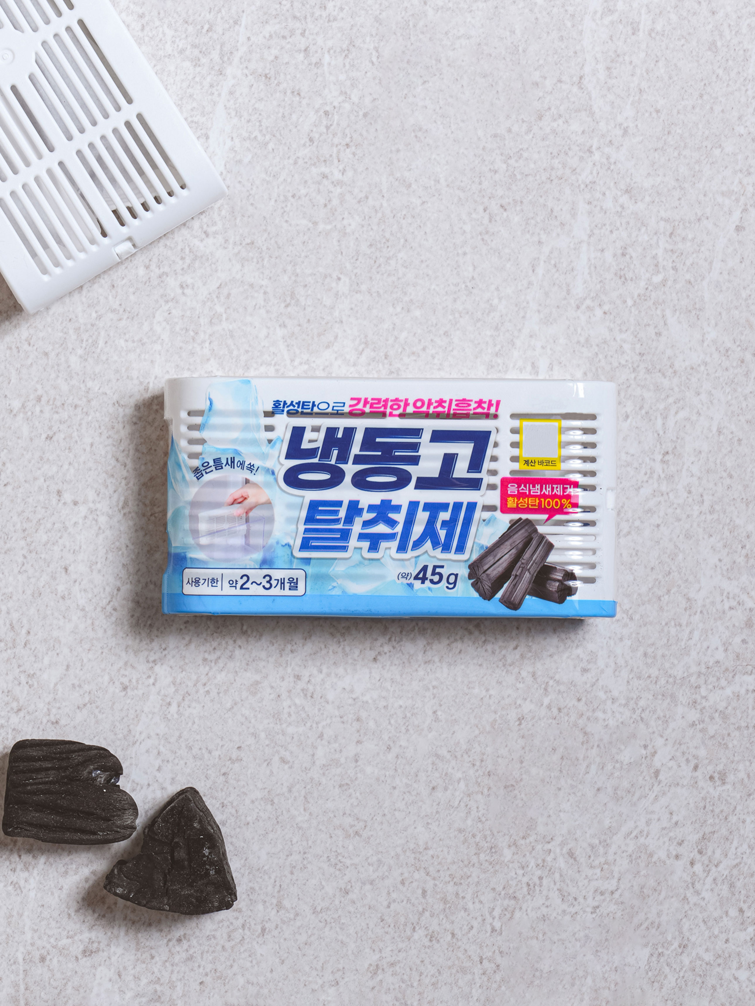 활성탄 냉동고 탈취제 45 g