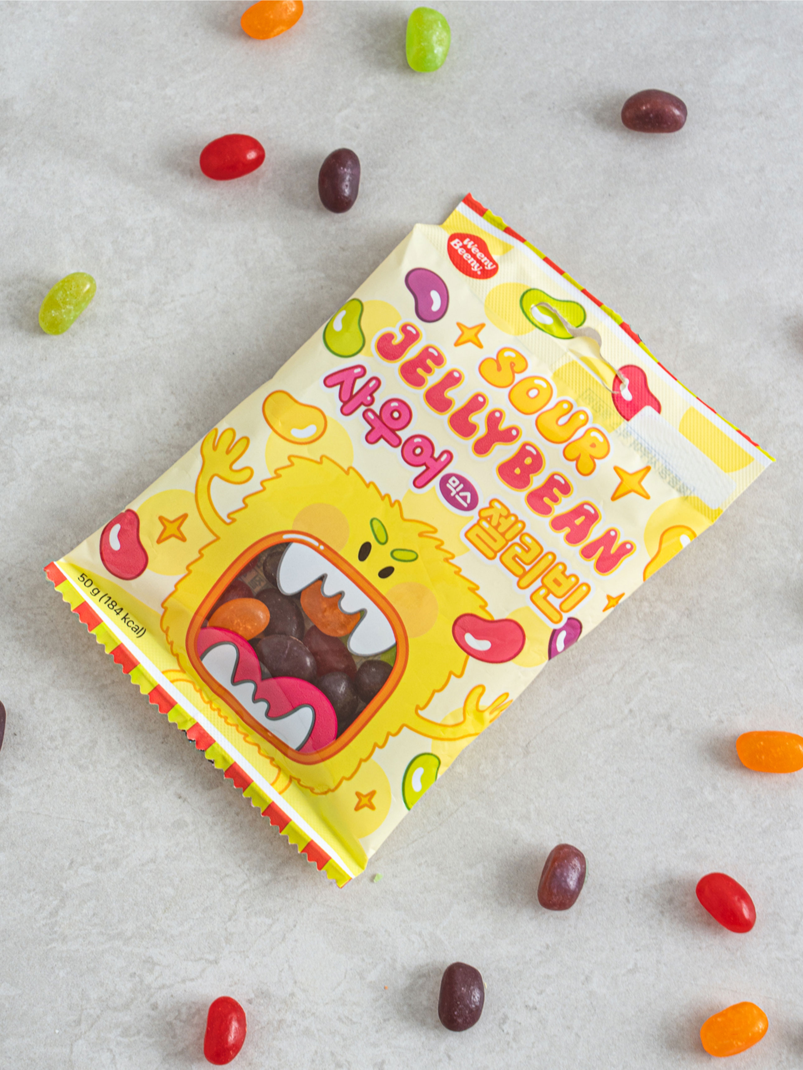 Кислые мармеладные бобы Sour Mix 50 г