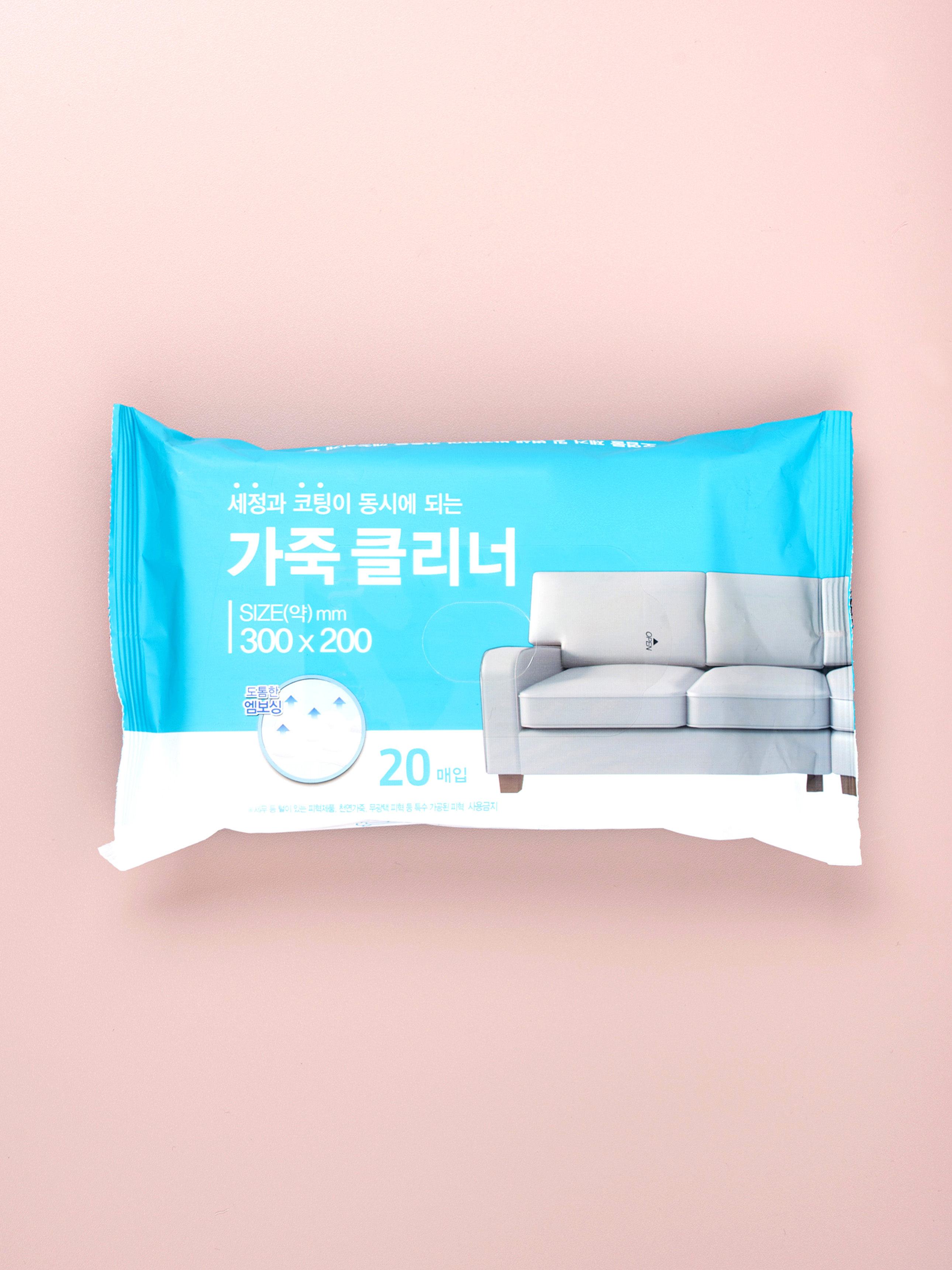 가죽 클리너 20매입