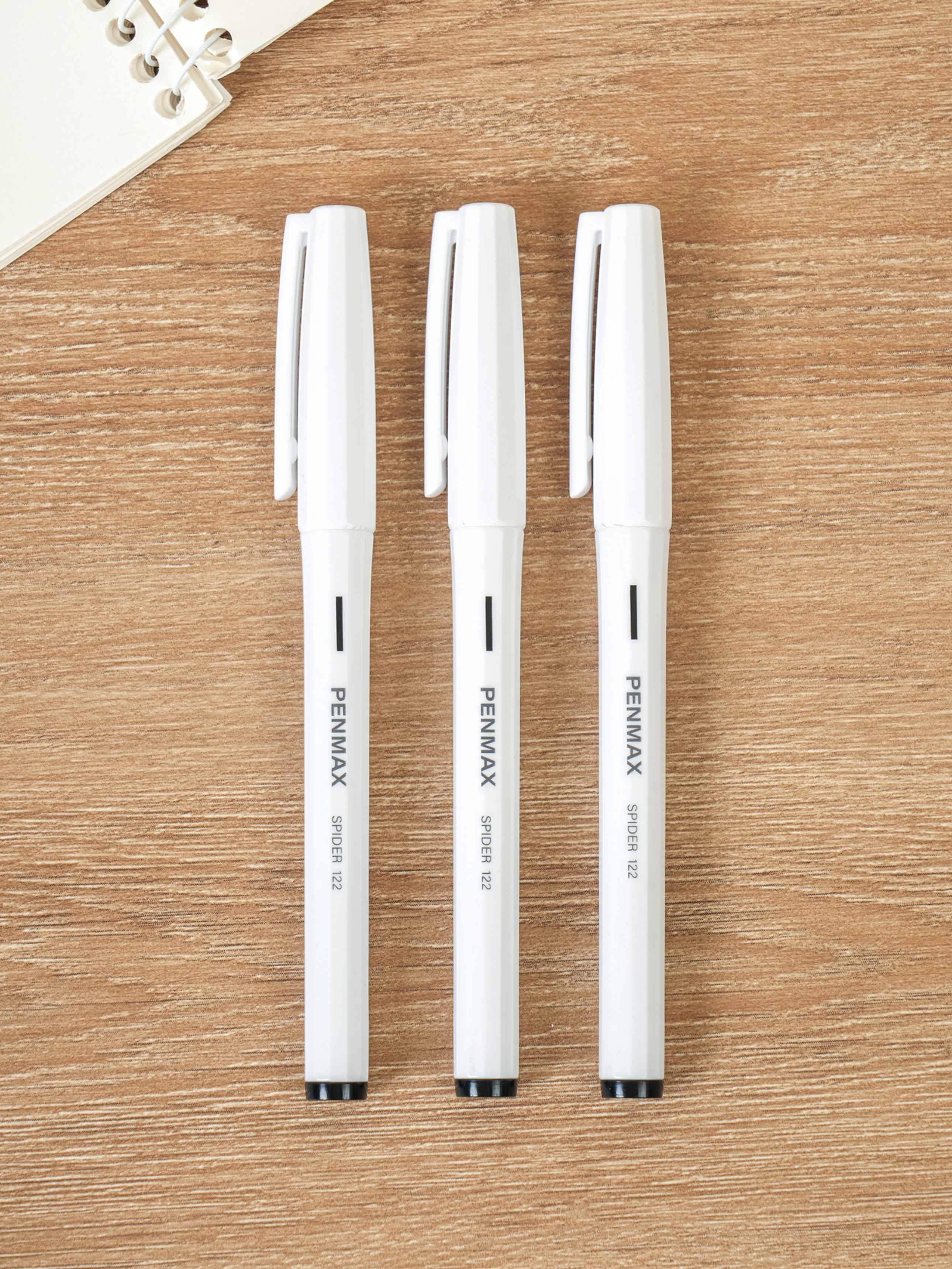 세필 수성펜 흑 0.38 mm 3개입