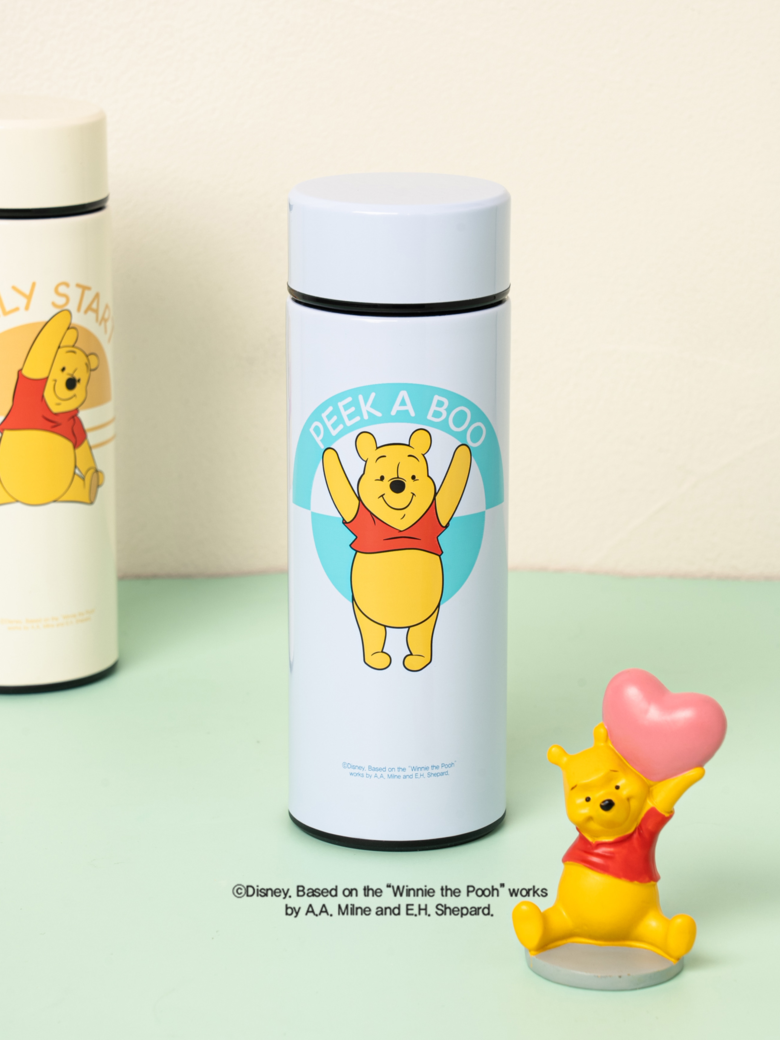 디즈니 위니더푸 스테인리스 텀블러 380 ml