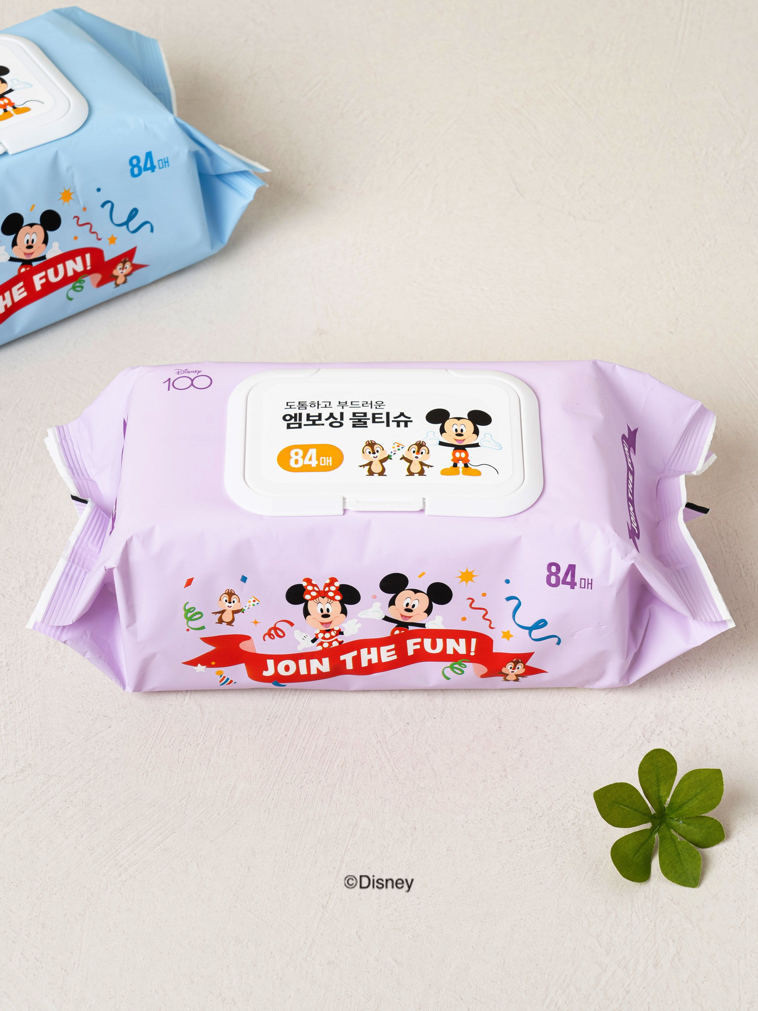 디즈니 100주년 캡형 물티슈 84매입