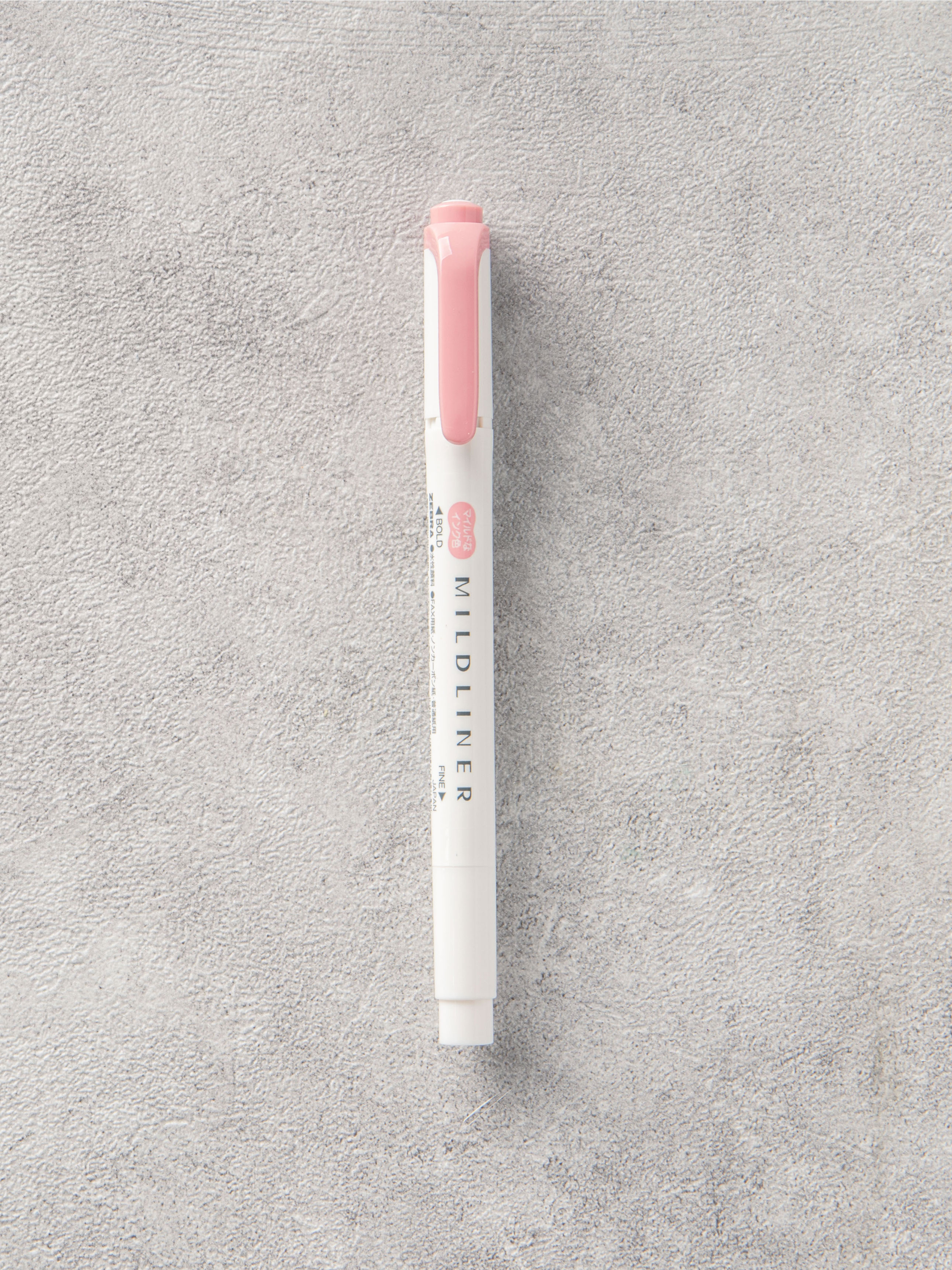 Маркер ZEBRA Mildliner Twin Dusty Pink