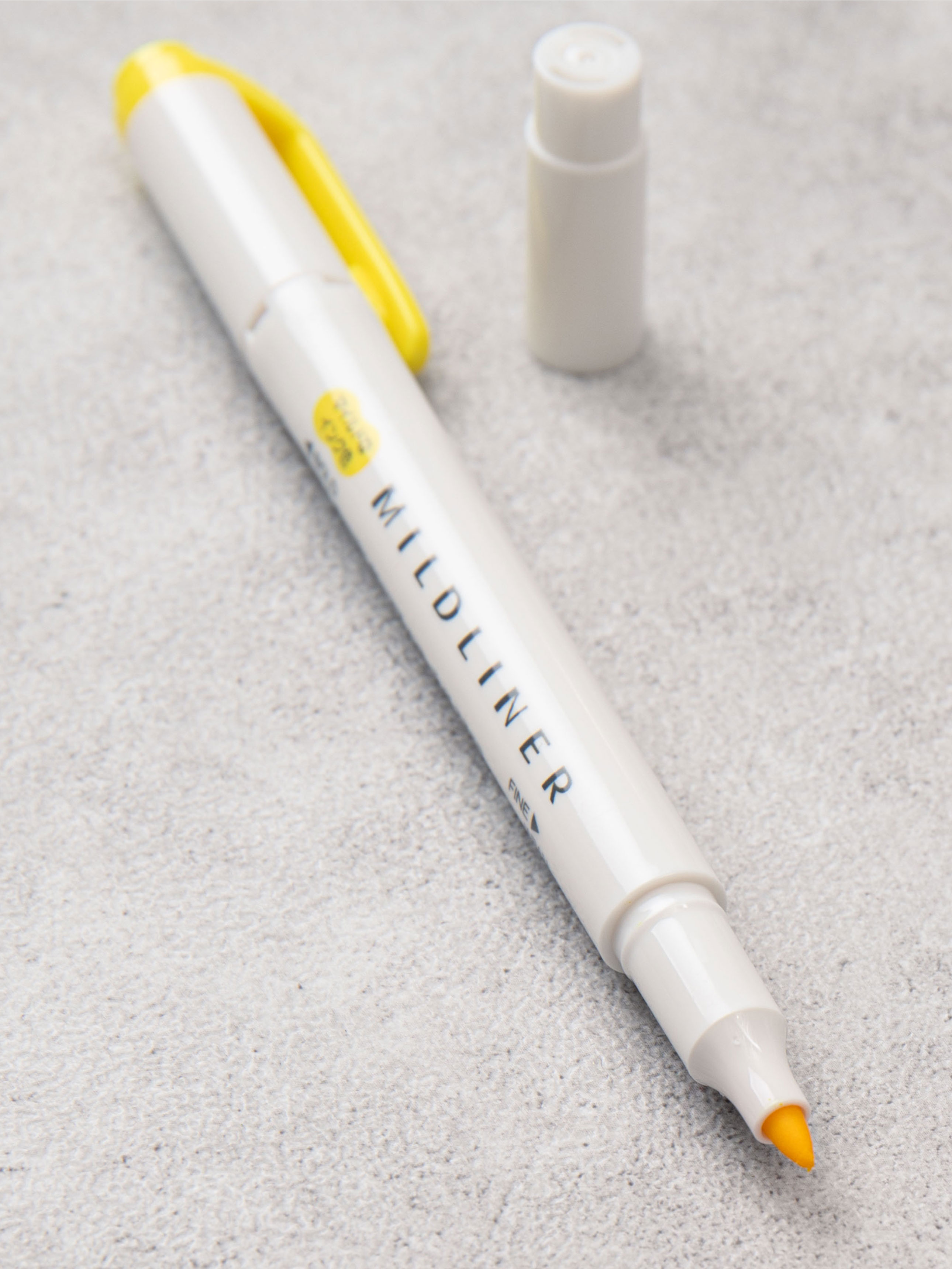 Текстовыделитель Zebra Mildliner Twin лимонно-желтый