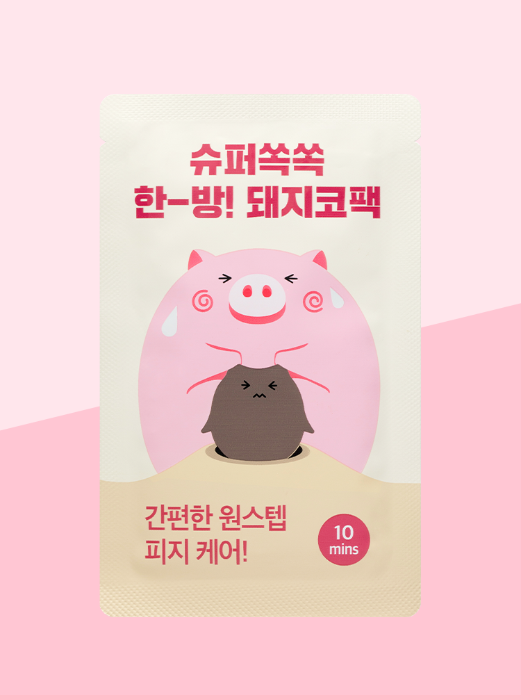 미팩토리 슈퍼쏙쏙 한방 돼지코팩(2매입)