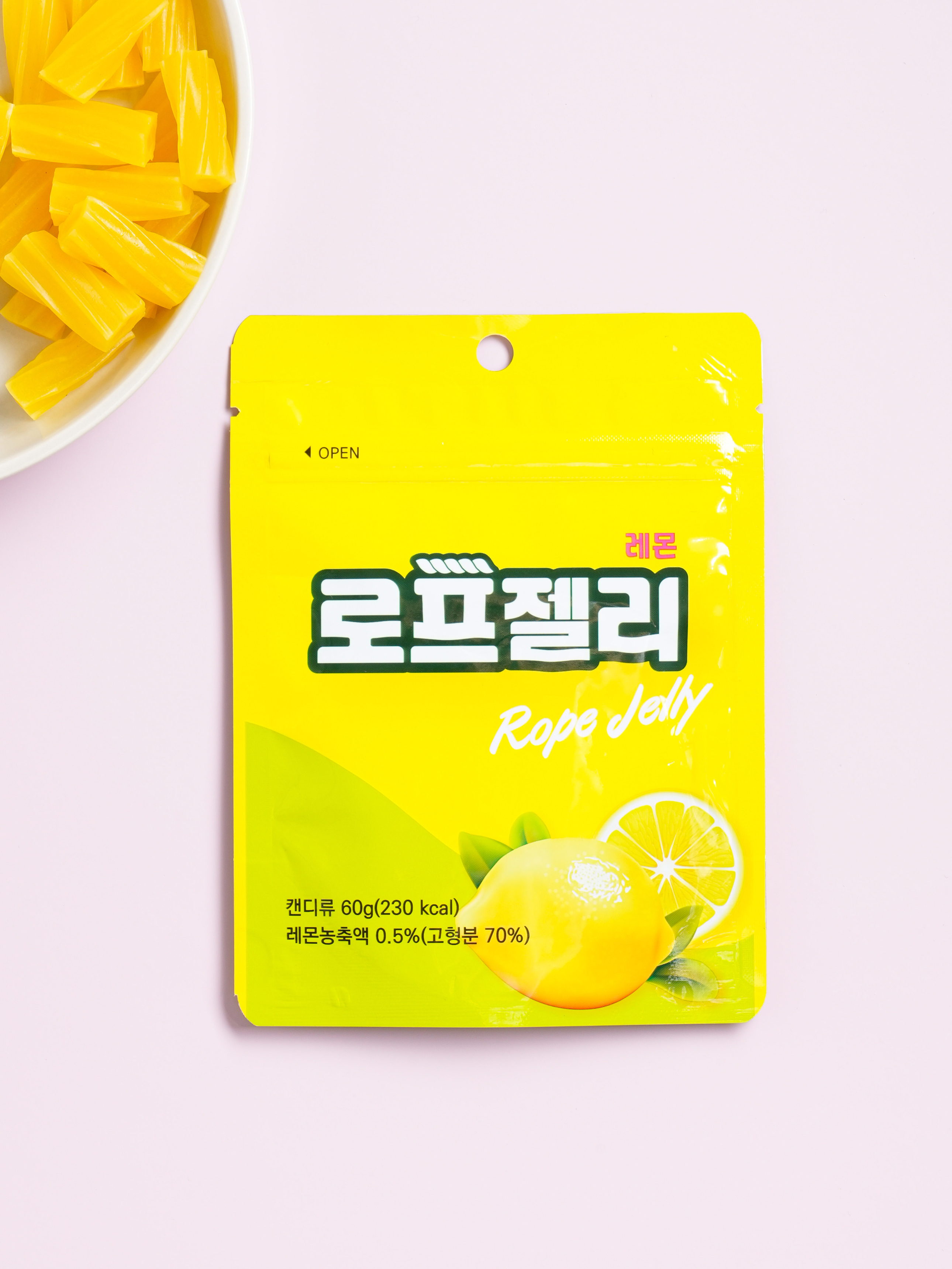 로프 젤리 레몬 맛 60 g