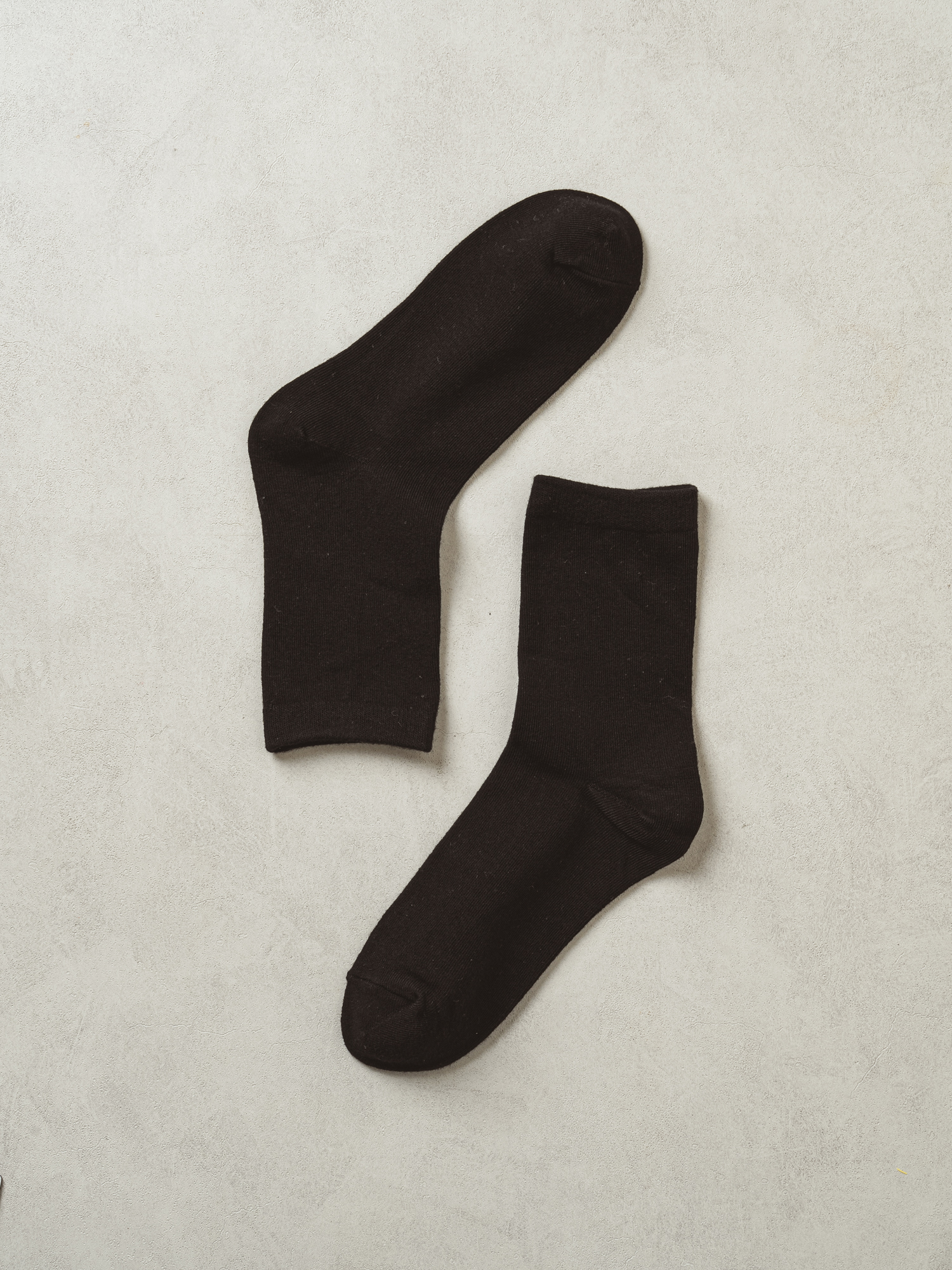 Женские средние носки Monfoot черные
