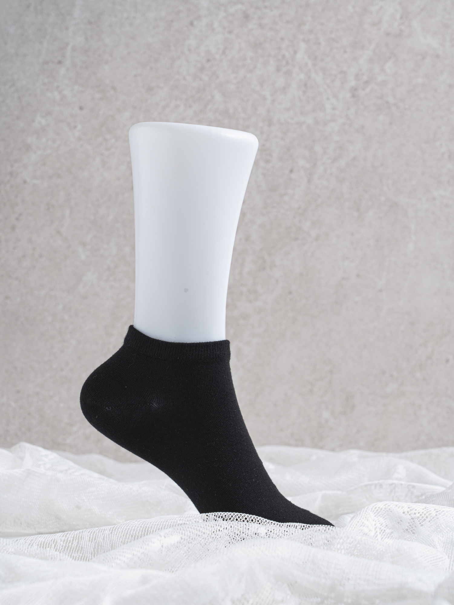 Мужские короткие носки Monfoot черные