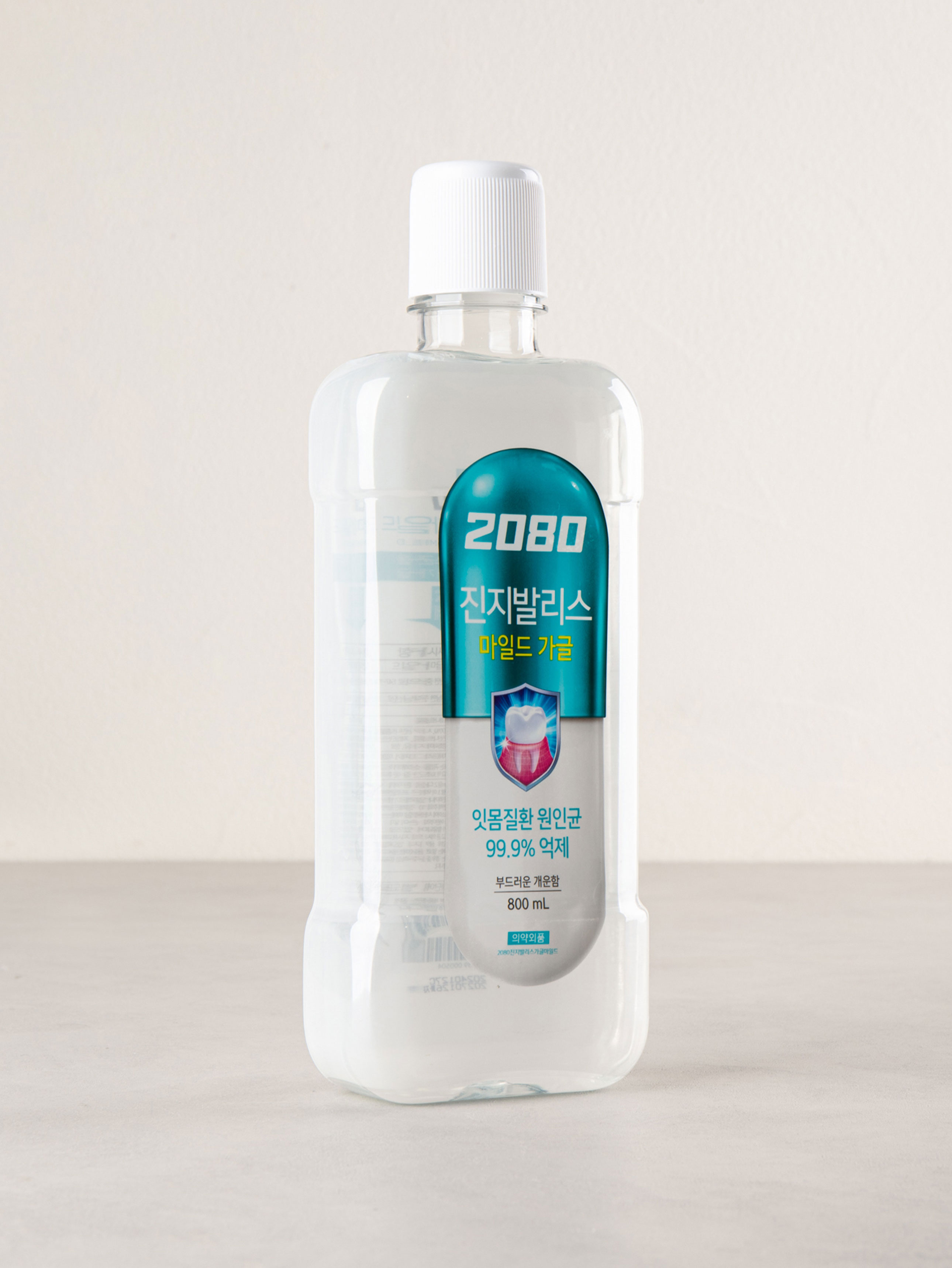 2080 진지발리스 가글(마일드) 800 ml