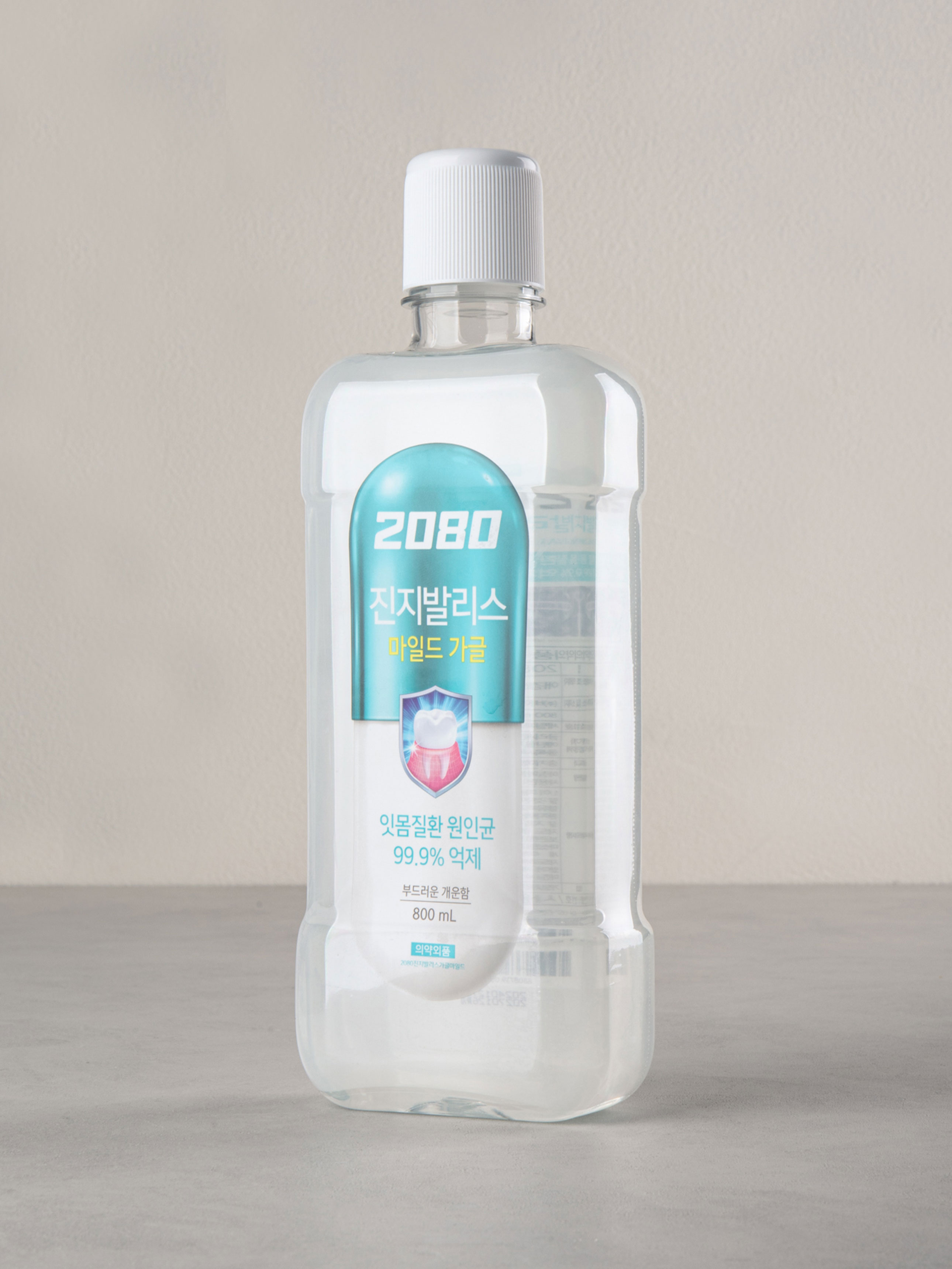 2080 진지발리스 가글(마일드) 800 ml