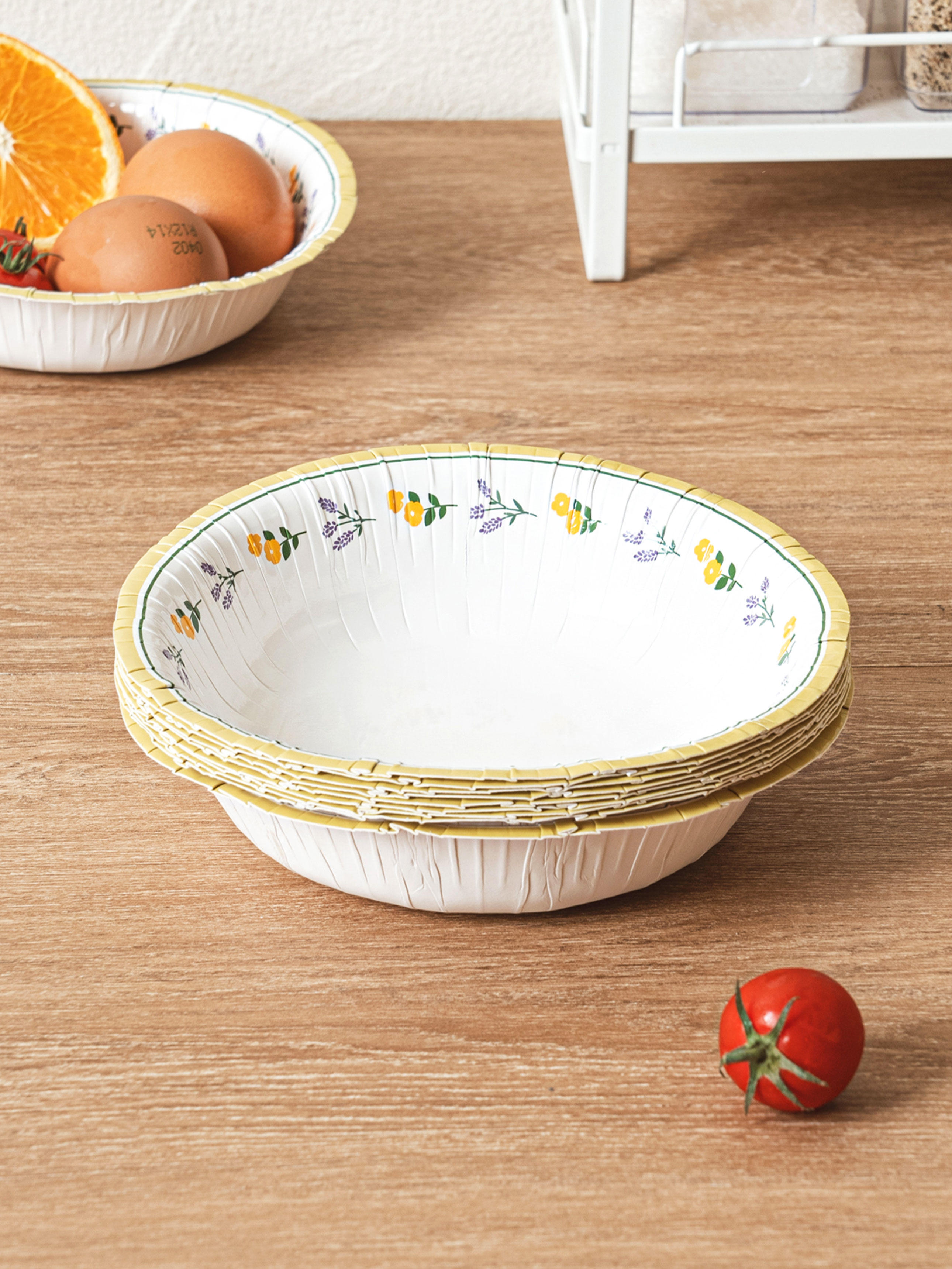 디자인 종이 볼 15.5 cm 10개입