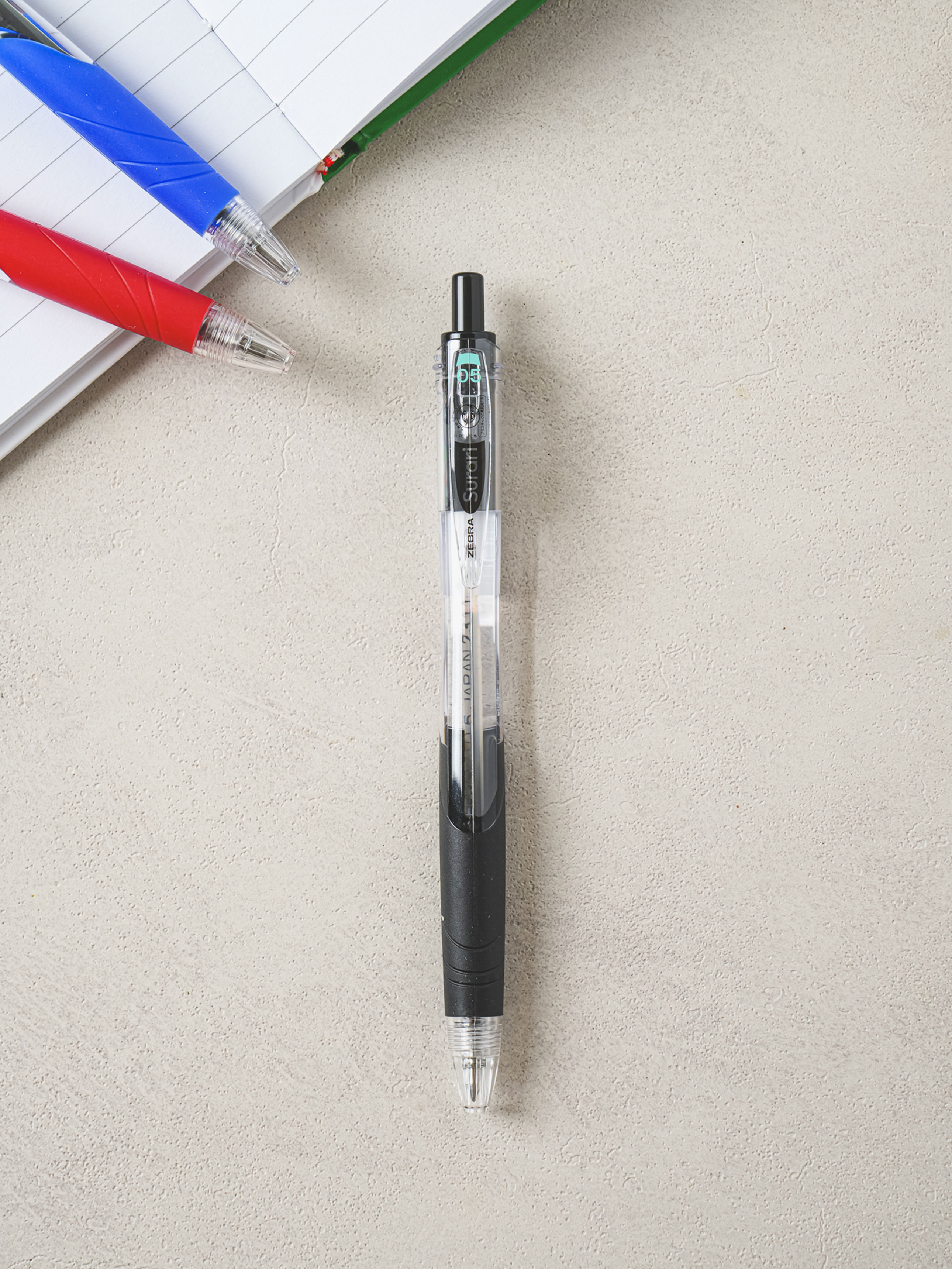 제브라 스라리 볼펜 0.5 mm 검정