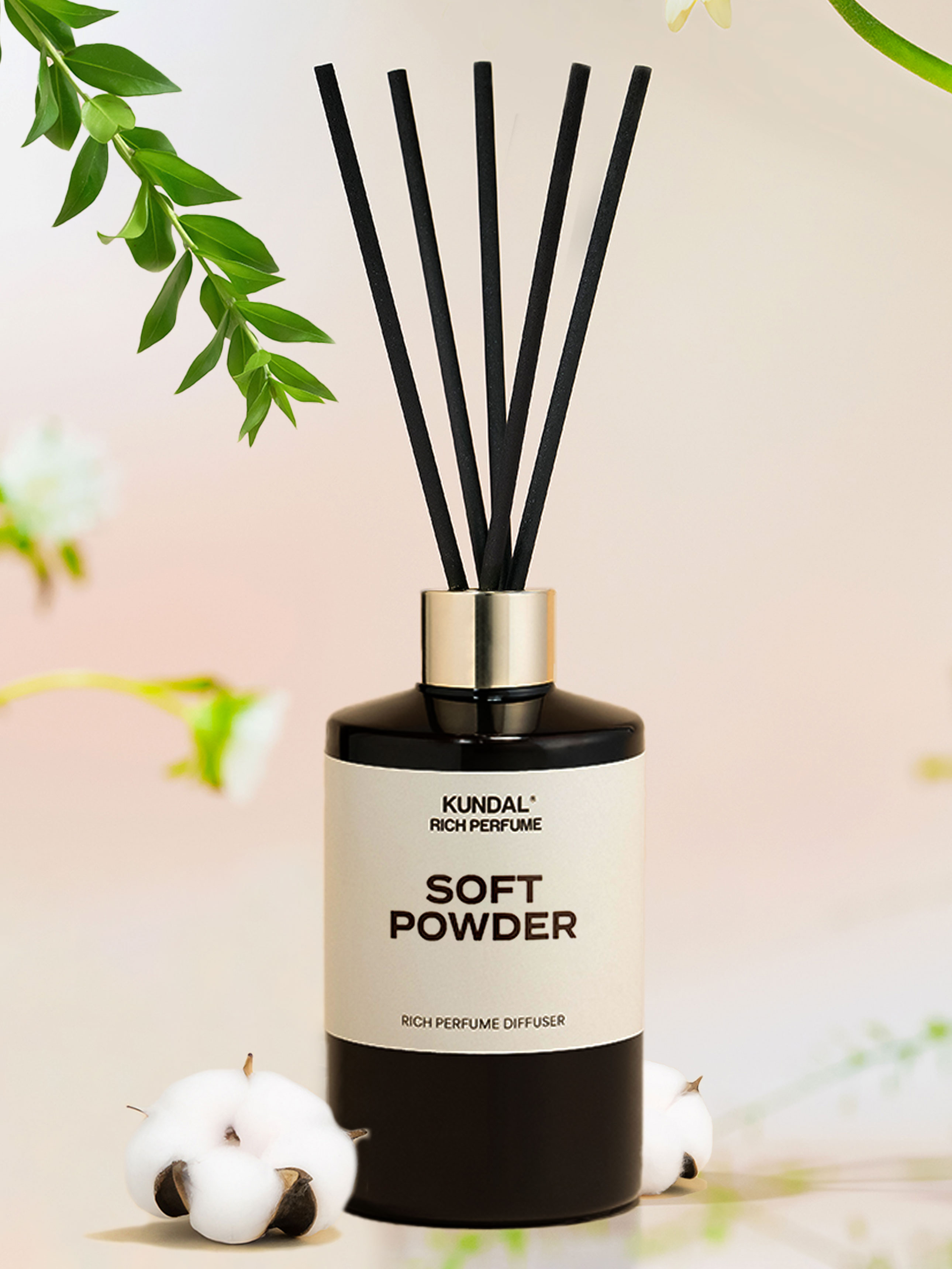 쿤달 리치퍼퓸 디퓨저 250 ml 소프트파우더 향